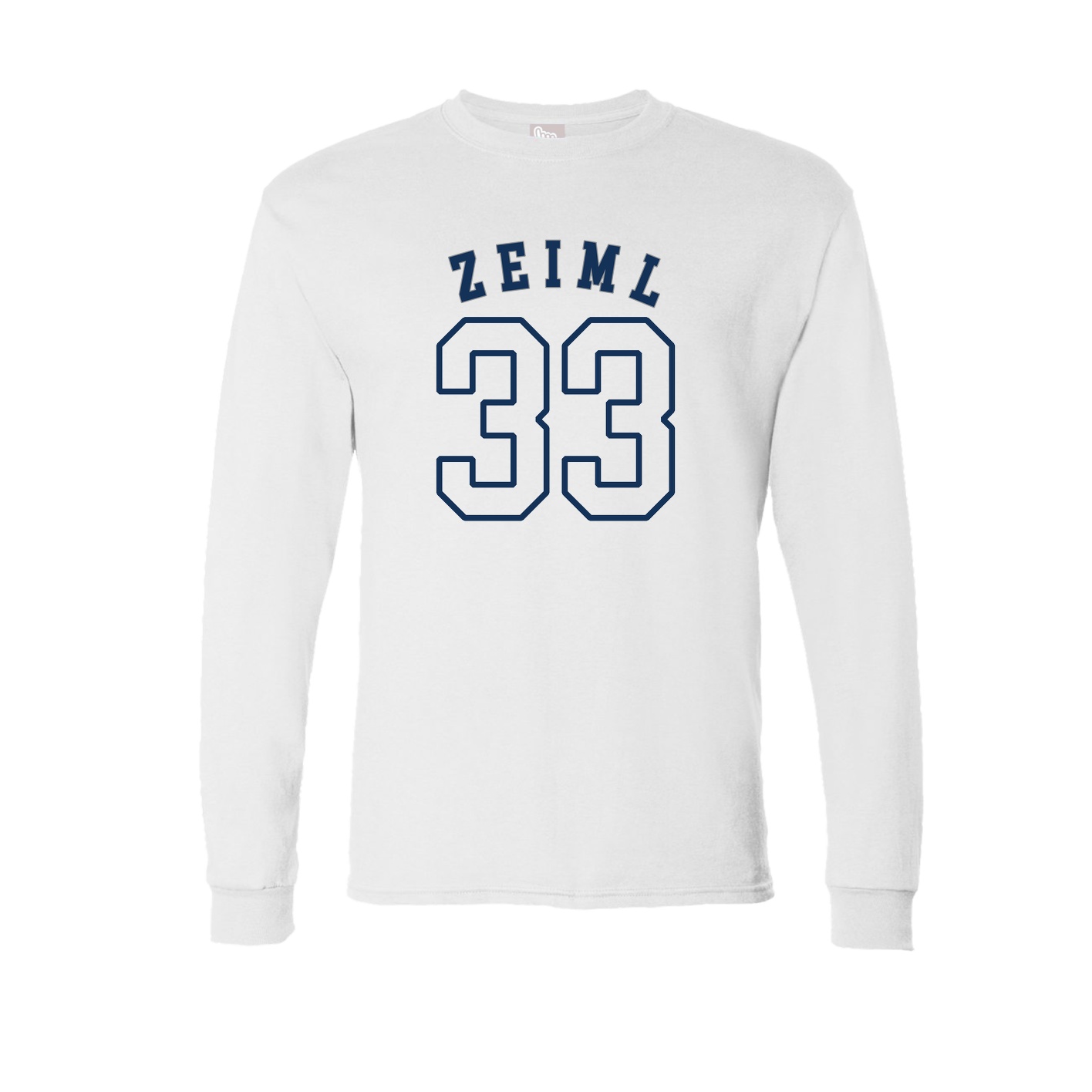 Long Sleeve Tee — Shirsey Arch in White