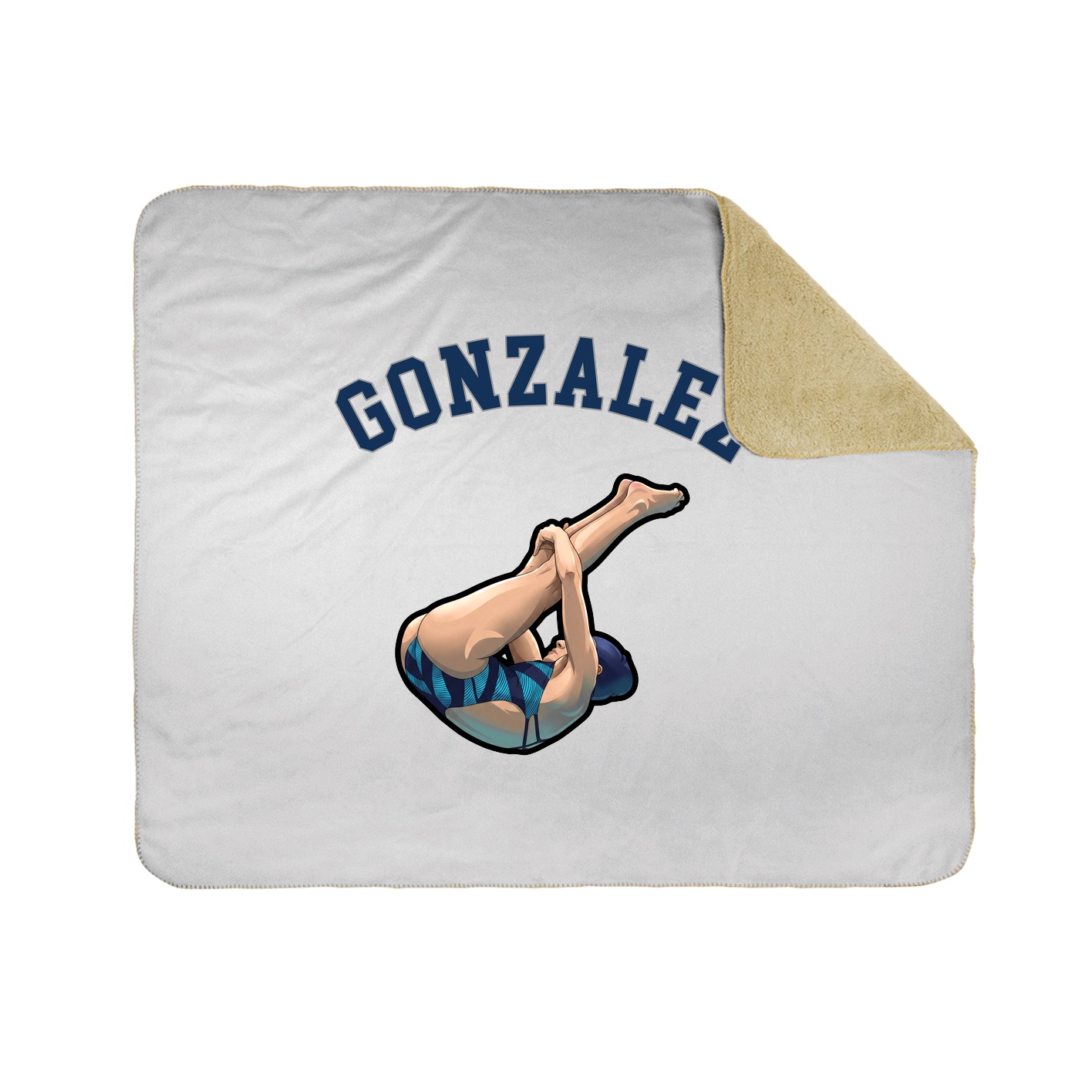 Throw Blanket — Shirsey Arch in White