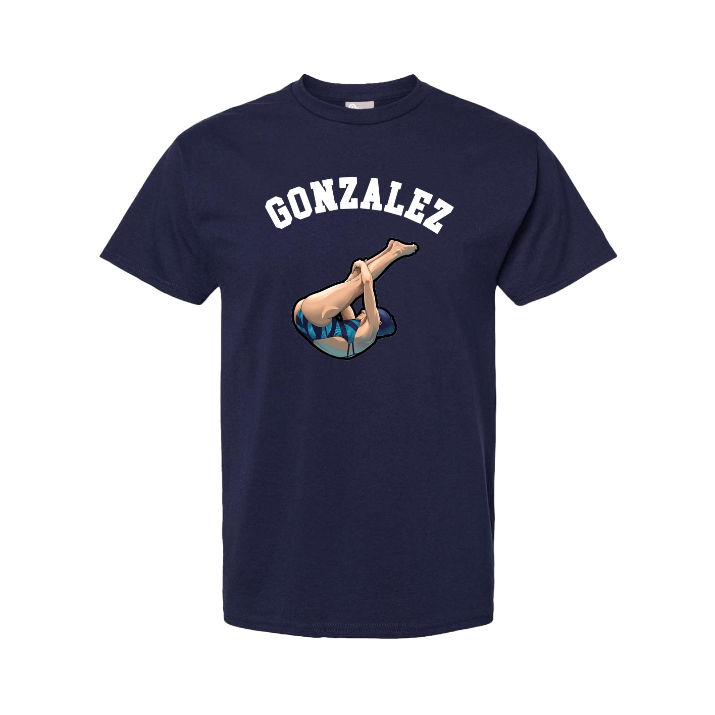 Youth Tee — Shirsey Arch in Navy