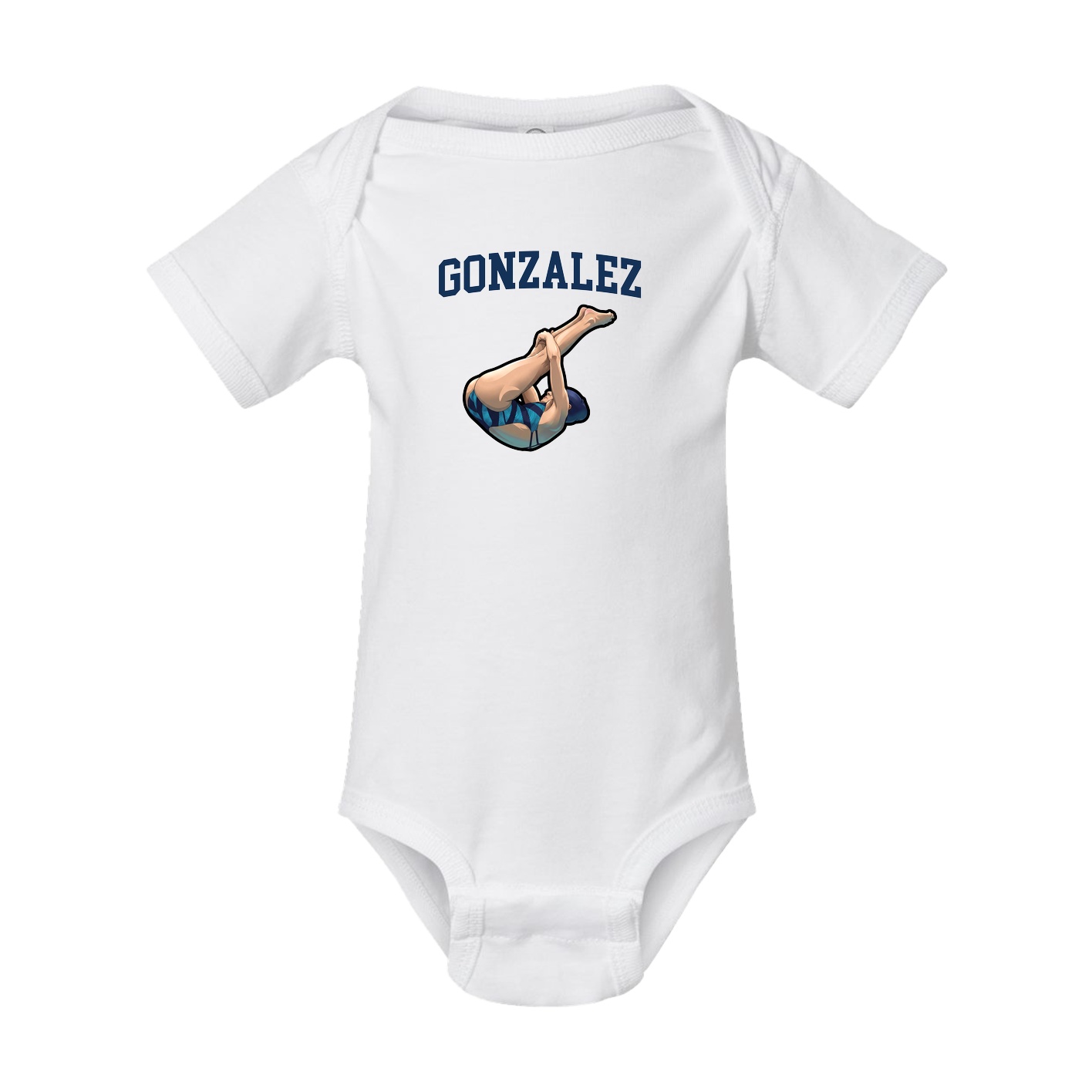 Baby Onesie — Shirsey in White