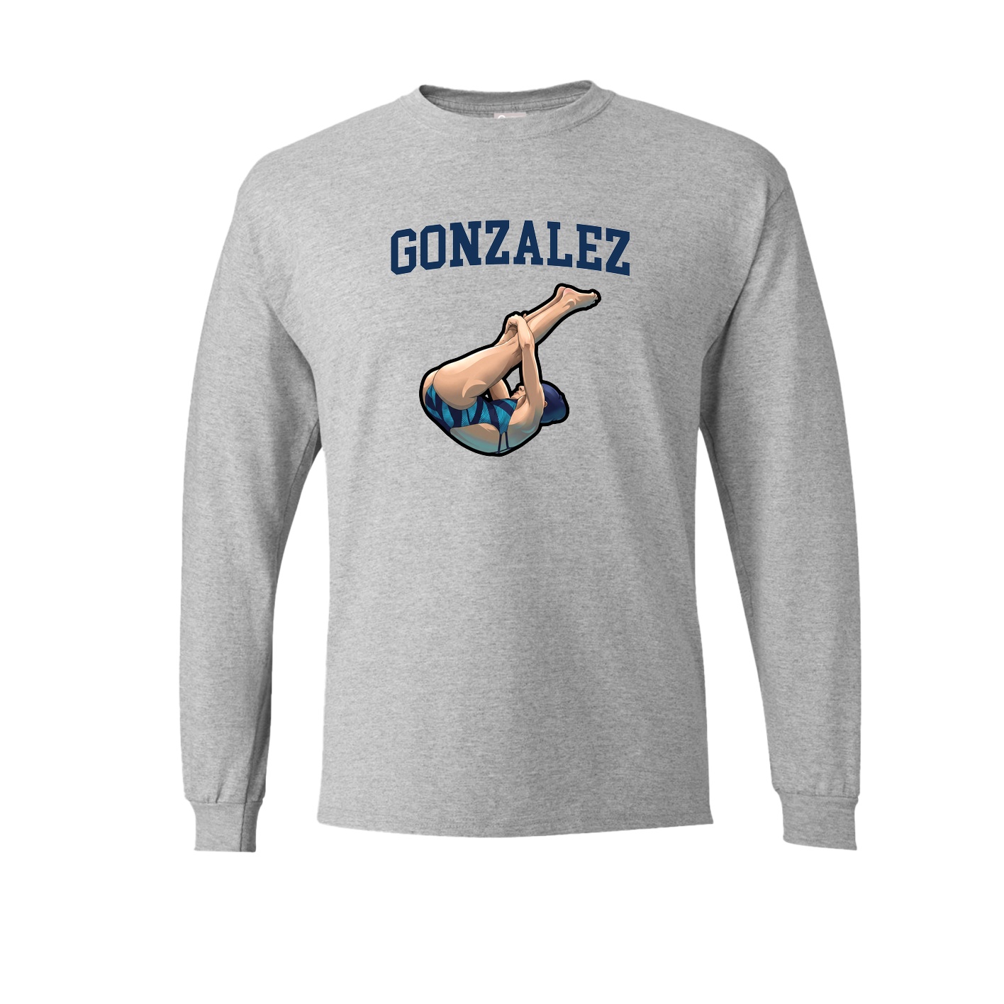 Long Sleeve Tee — Shirsey in Grey