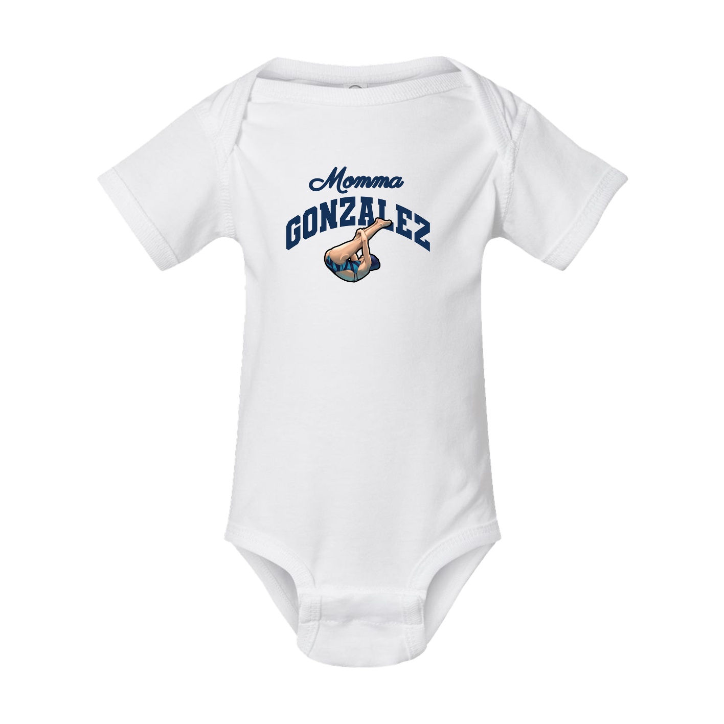 Baby Onesie — Mothers Day Arch in White