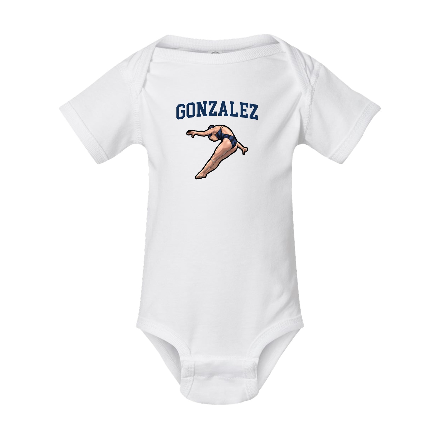 Baby Onesie — Shirsey in White