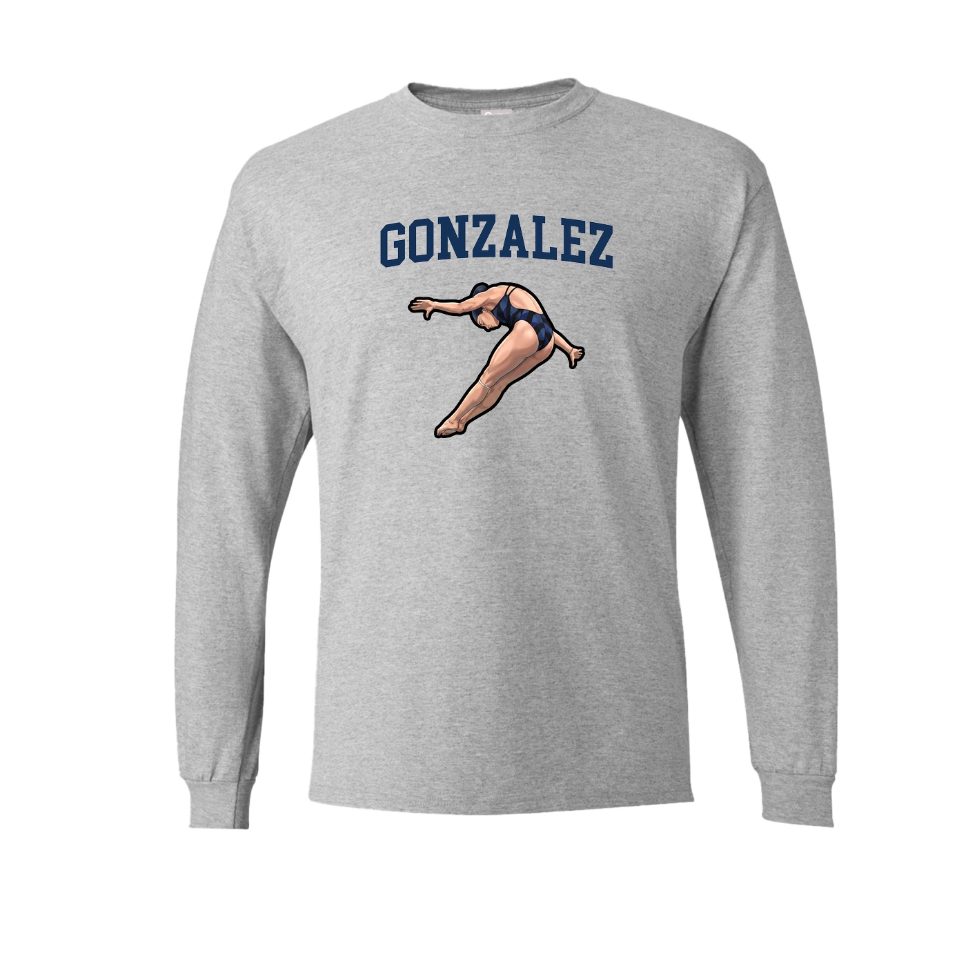 Long Sleeve Tee — Shirsey in Grey