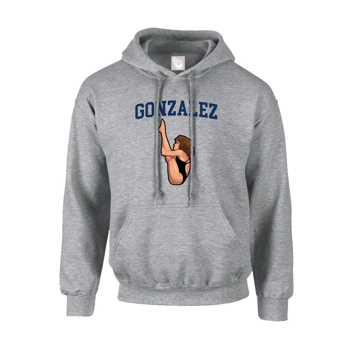 Hoodie — Shirsey in Grey