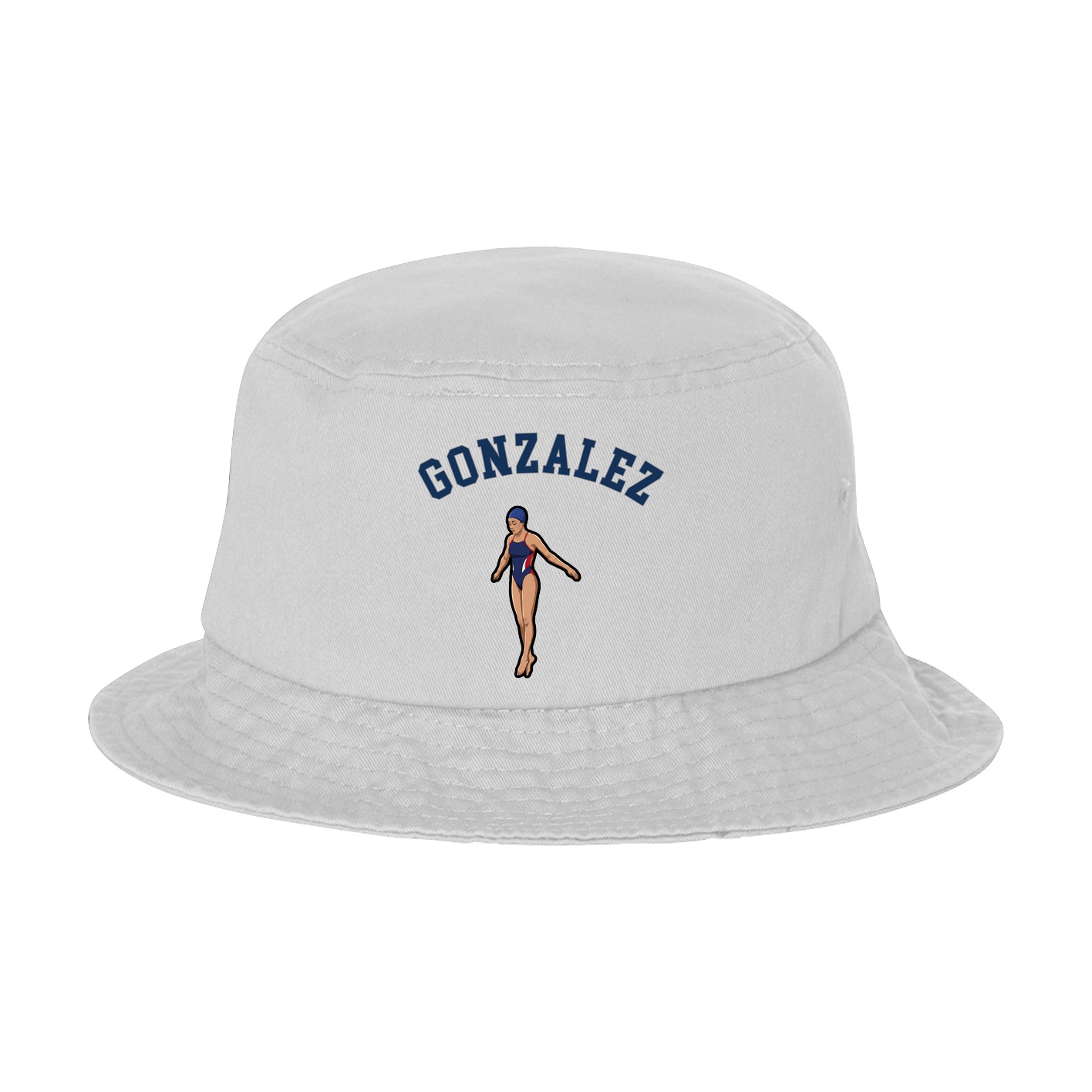 Bucket Cap — Shirsey Arch in White