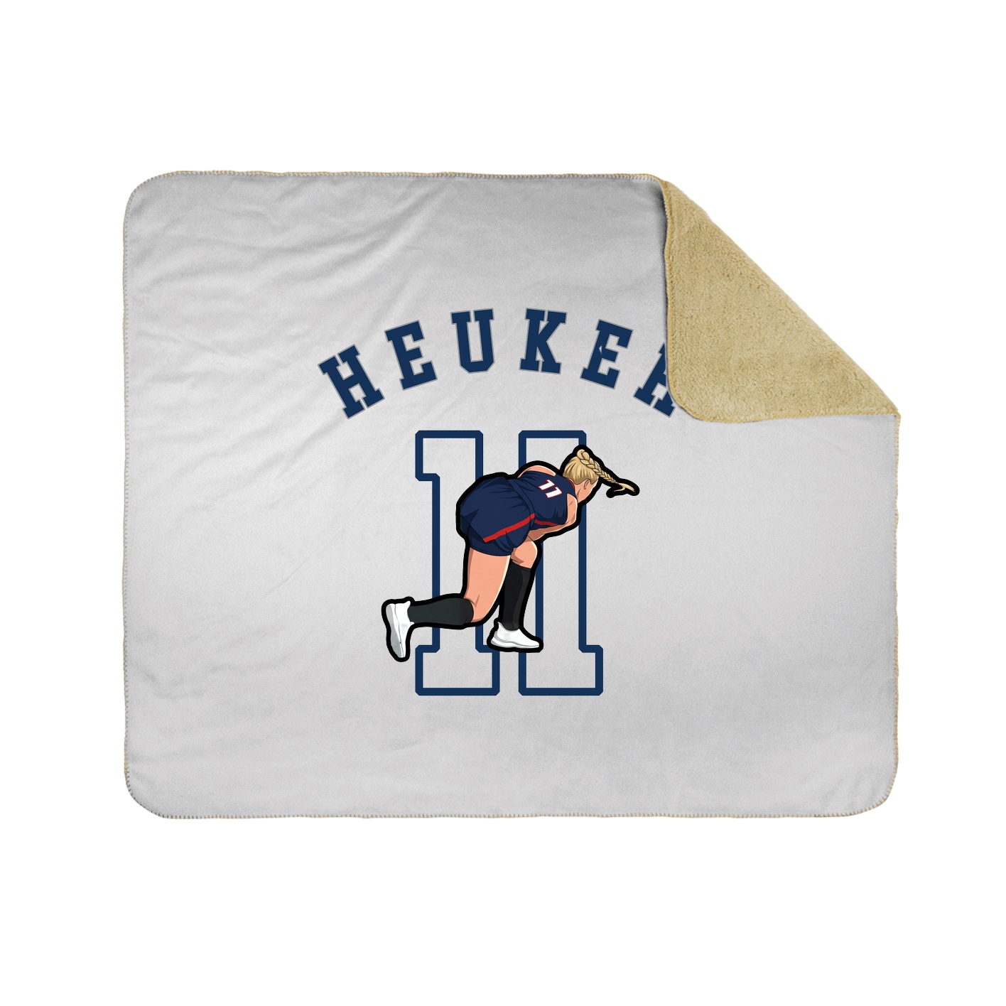 Throw Blanket — Shirsey Arch in White