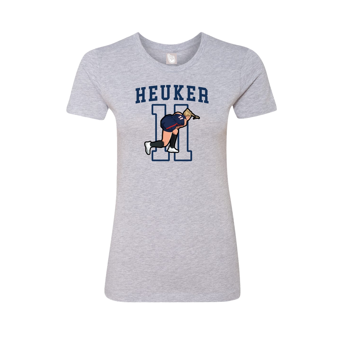 Womens Tee — Shirsey in Grey