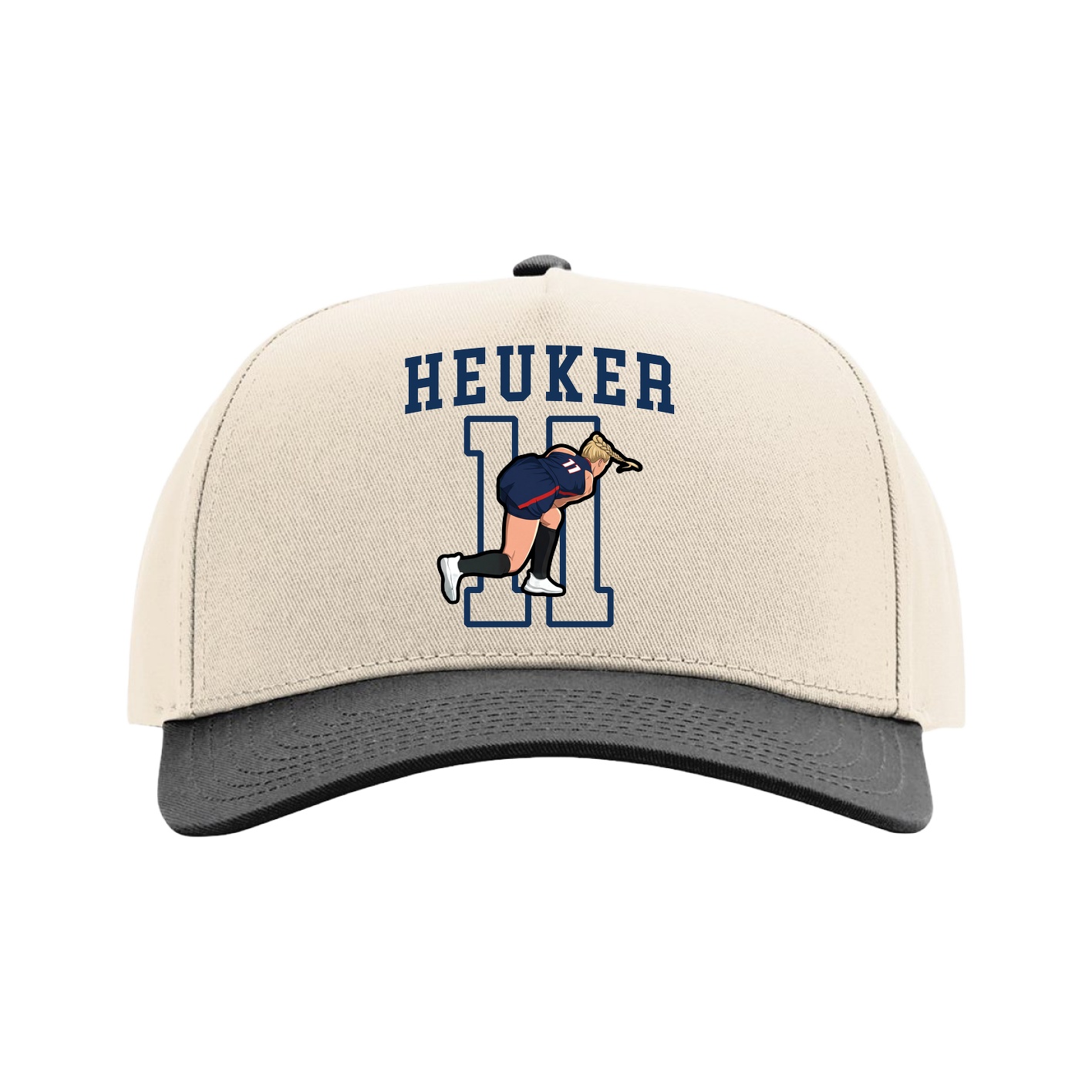 Full Fabric Five-Panel Champ Cap