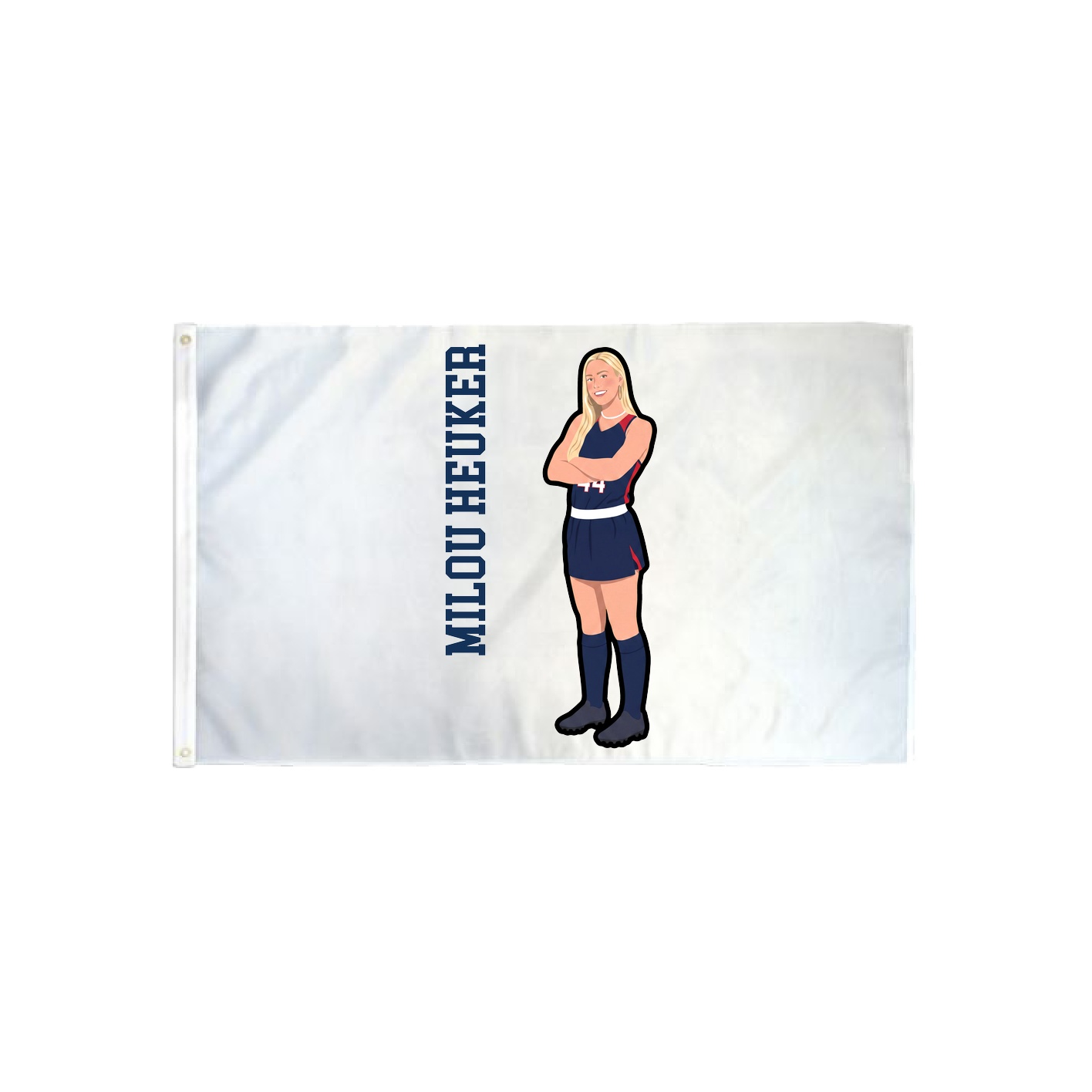 3x5 Flag — Name Vertical in Classic