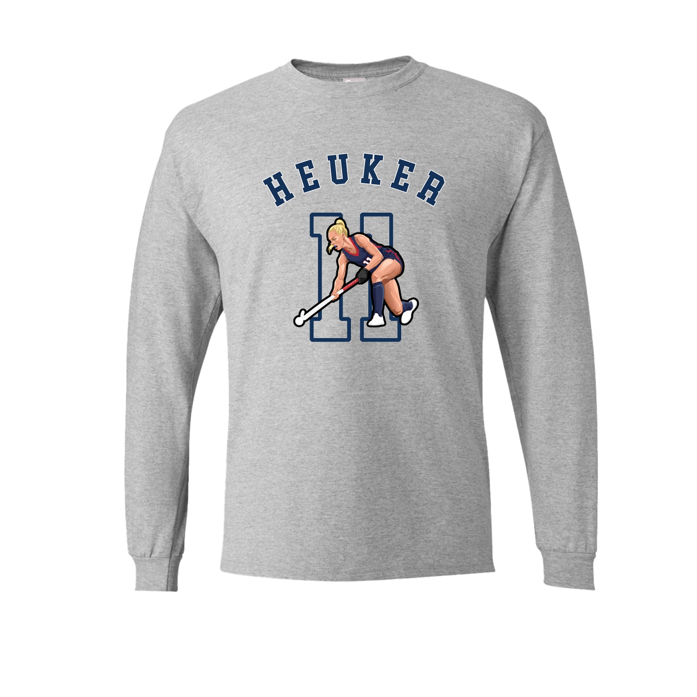 Long Sleeve Tee — Shirsey Arch in Grey