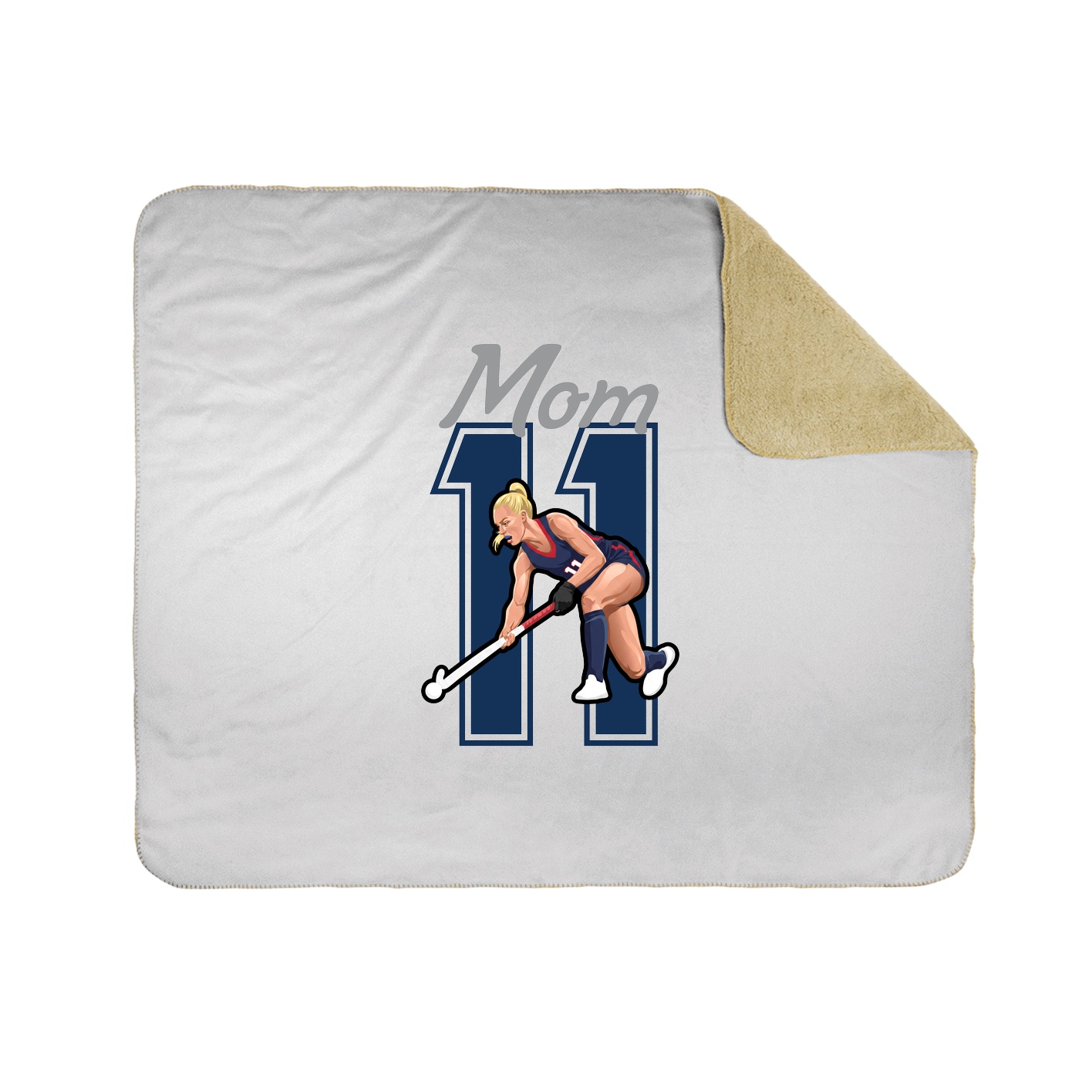 Throw Blanket — Mothers Day Shirsey in White