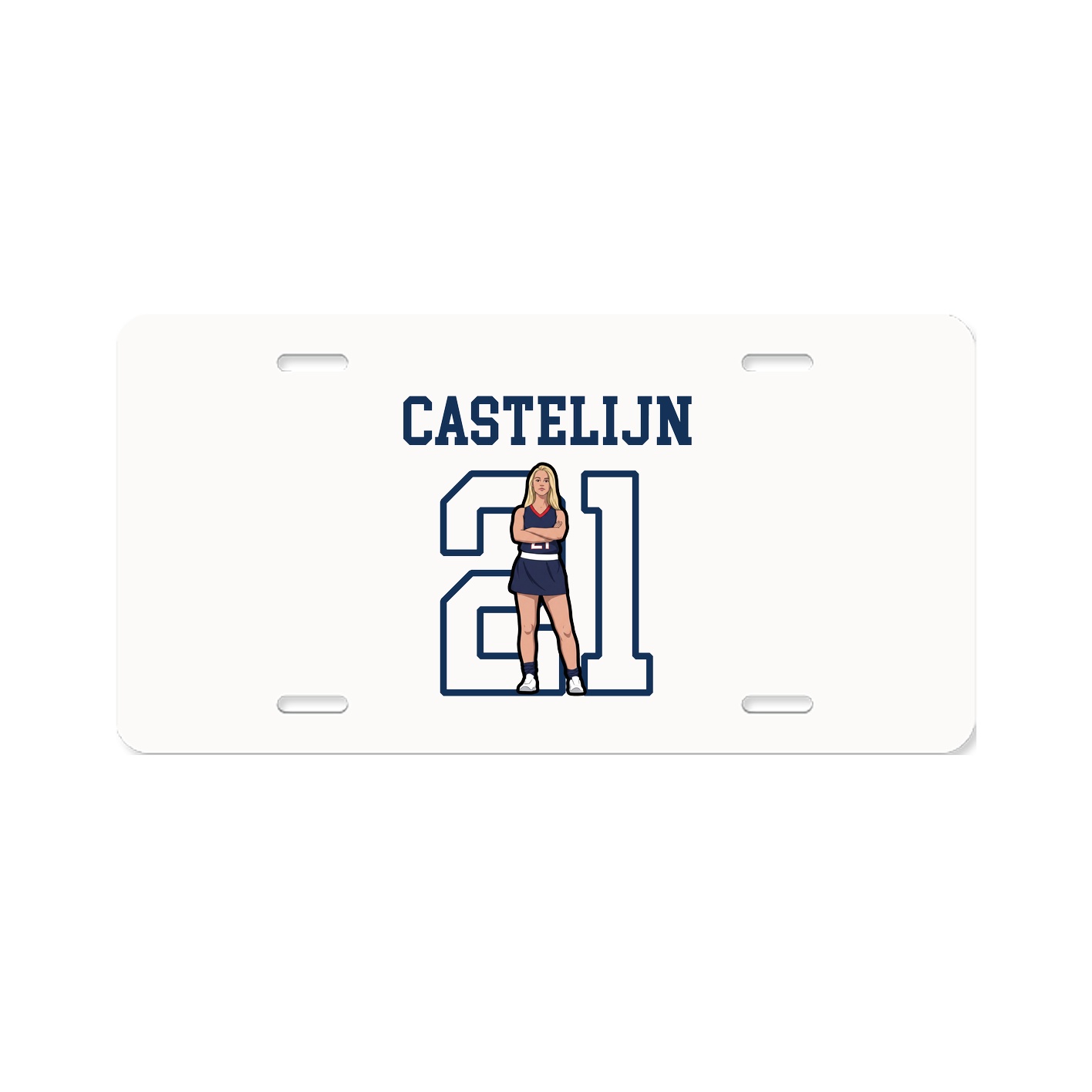 License Plate — Shirsey in Classic