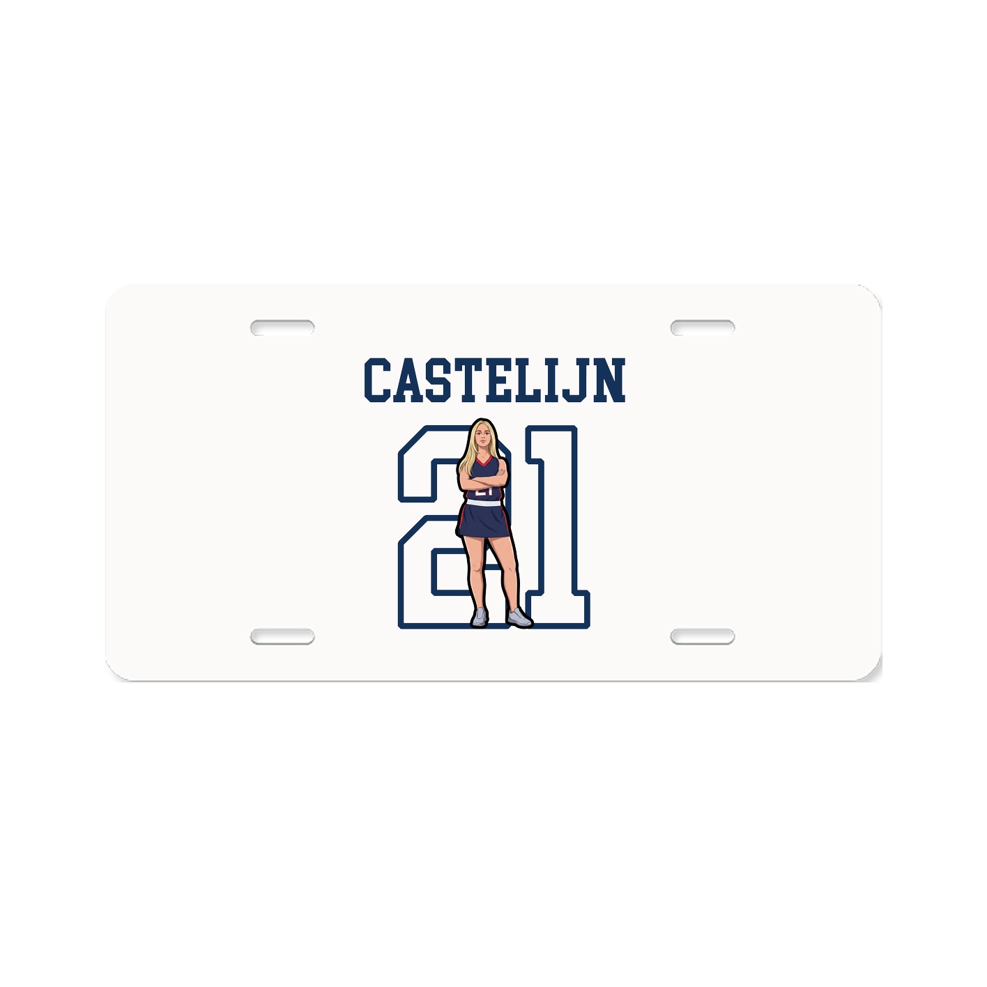 License Plate — Shirsey in Classic