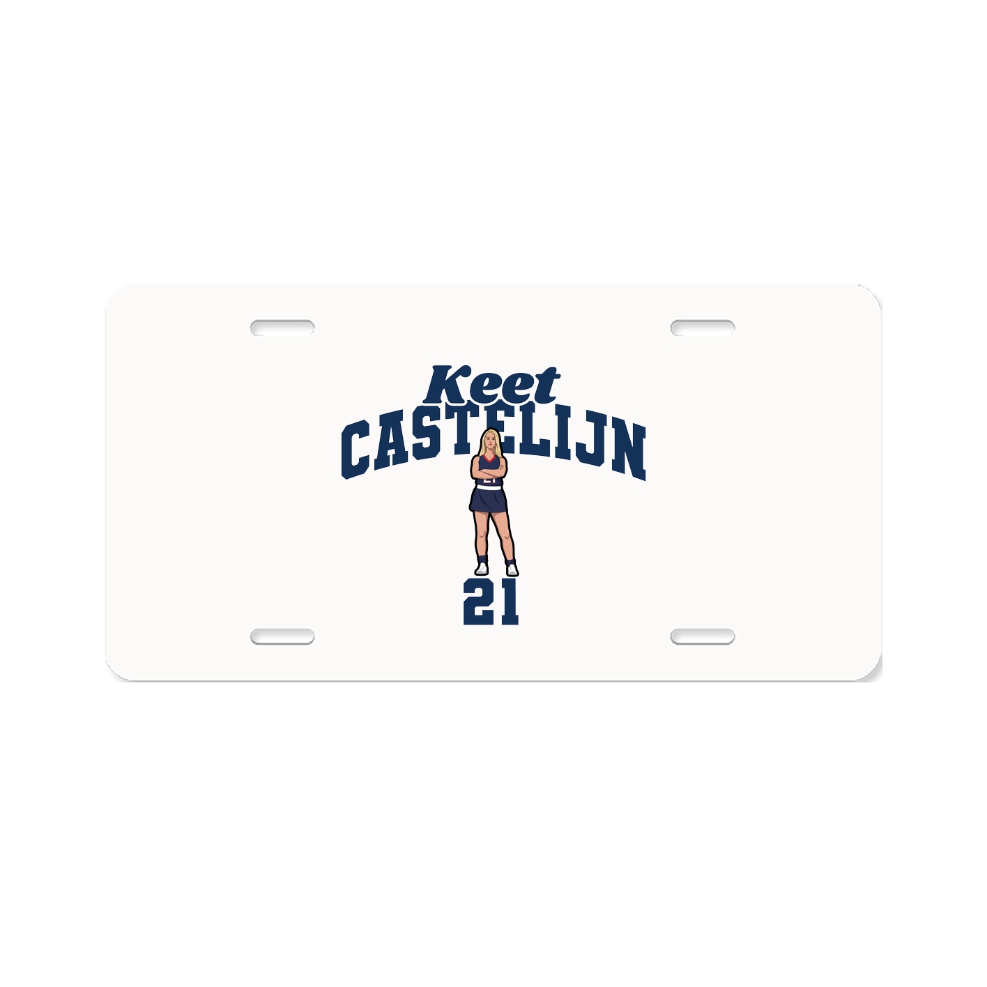 License Plate — Signature Arch in Classic