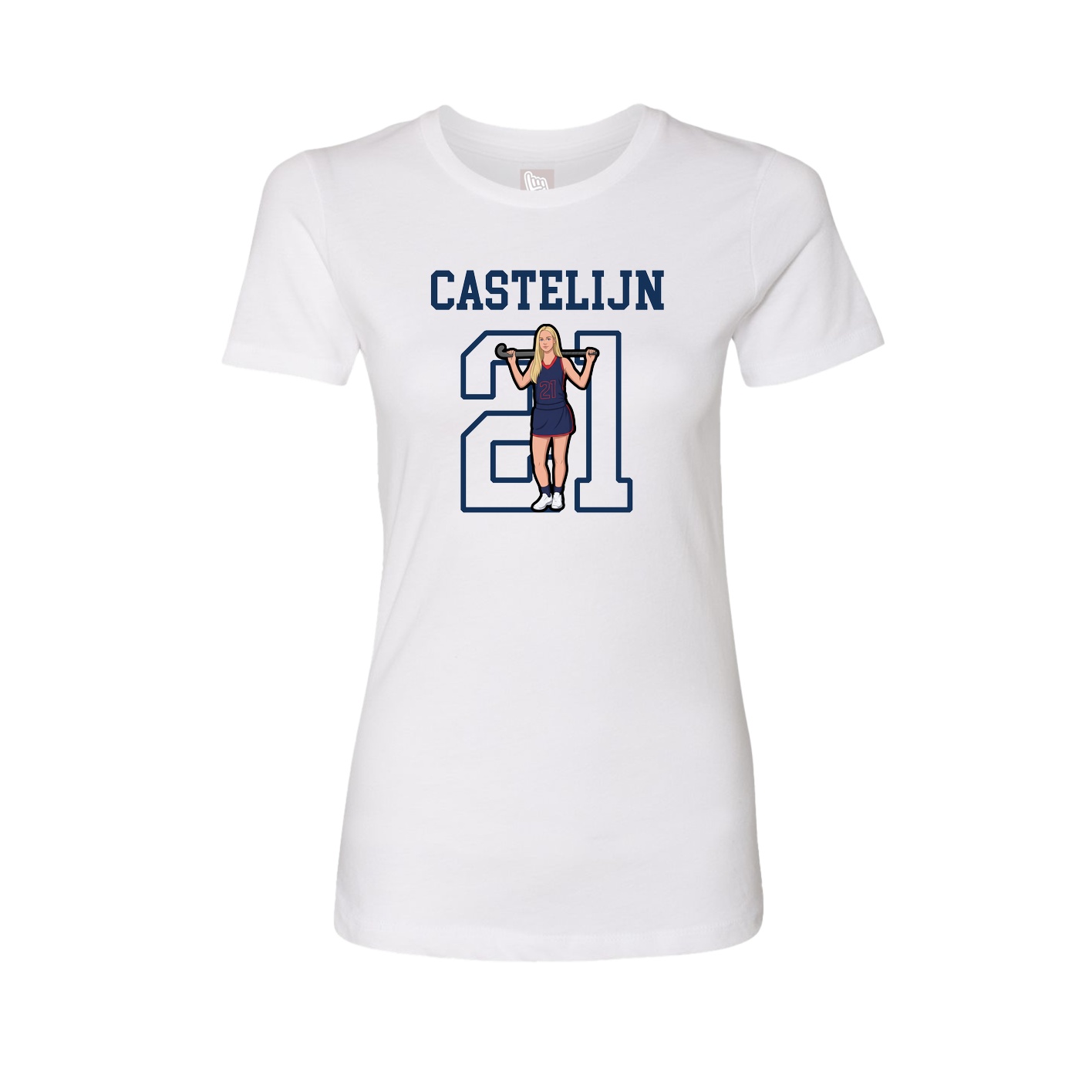 Fitted Women's Tee — Shirsey in White