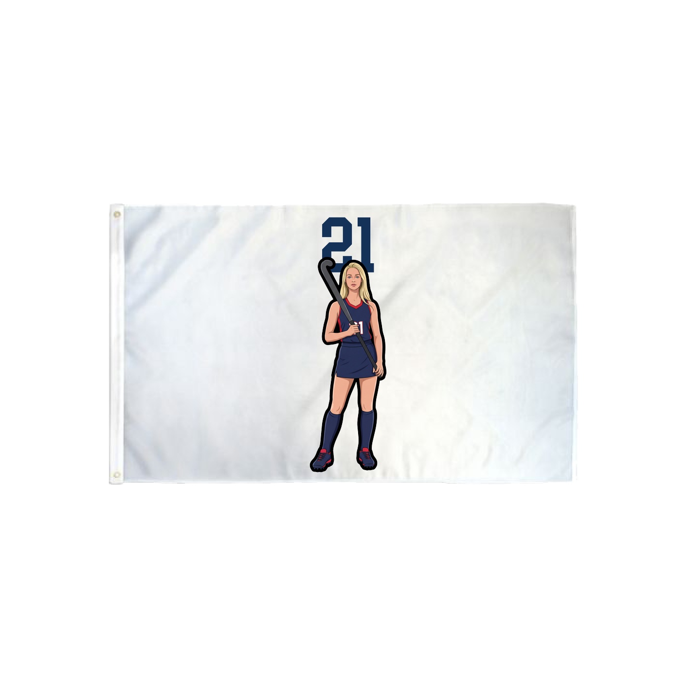 3x5 Flag — Number Top in Classic