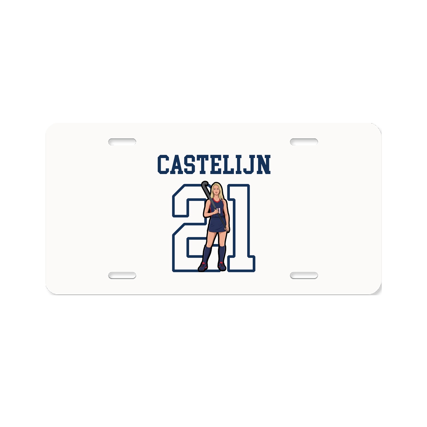 License Plate — Shirsey in Classic