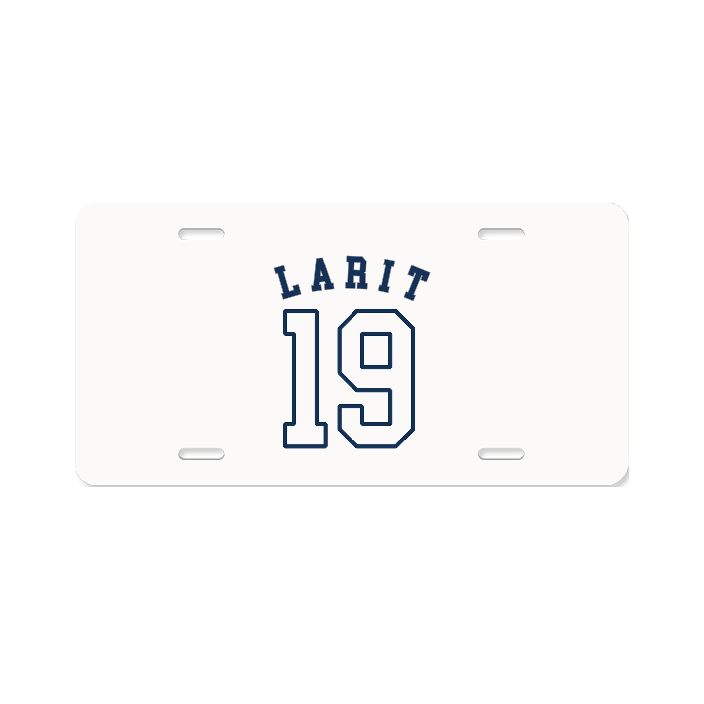 License Plate — Shirsey Arch in Classic