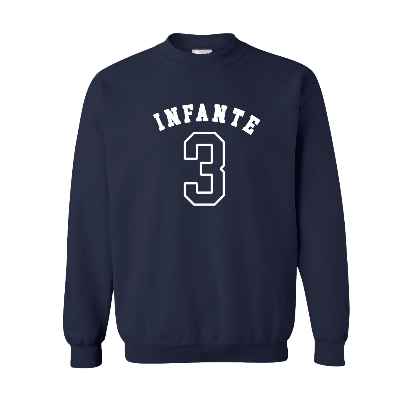 Fleece Crew — Shirsey Arch in Navy