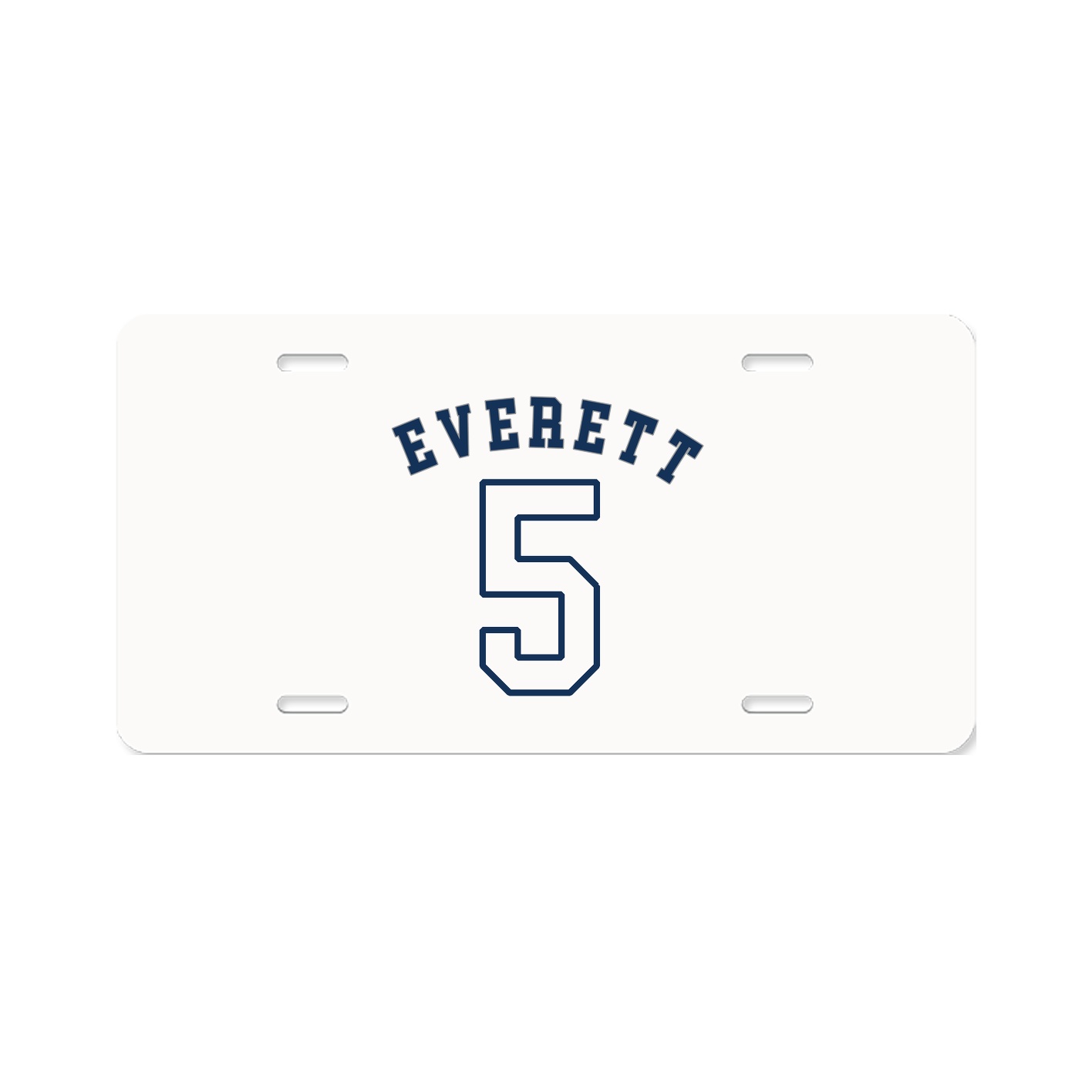 License Plate — Shirsey Arch in Classic