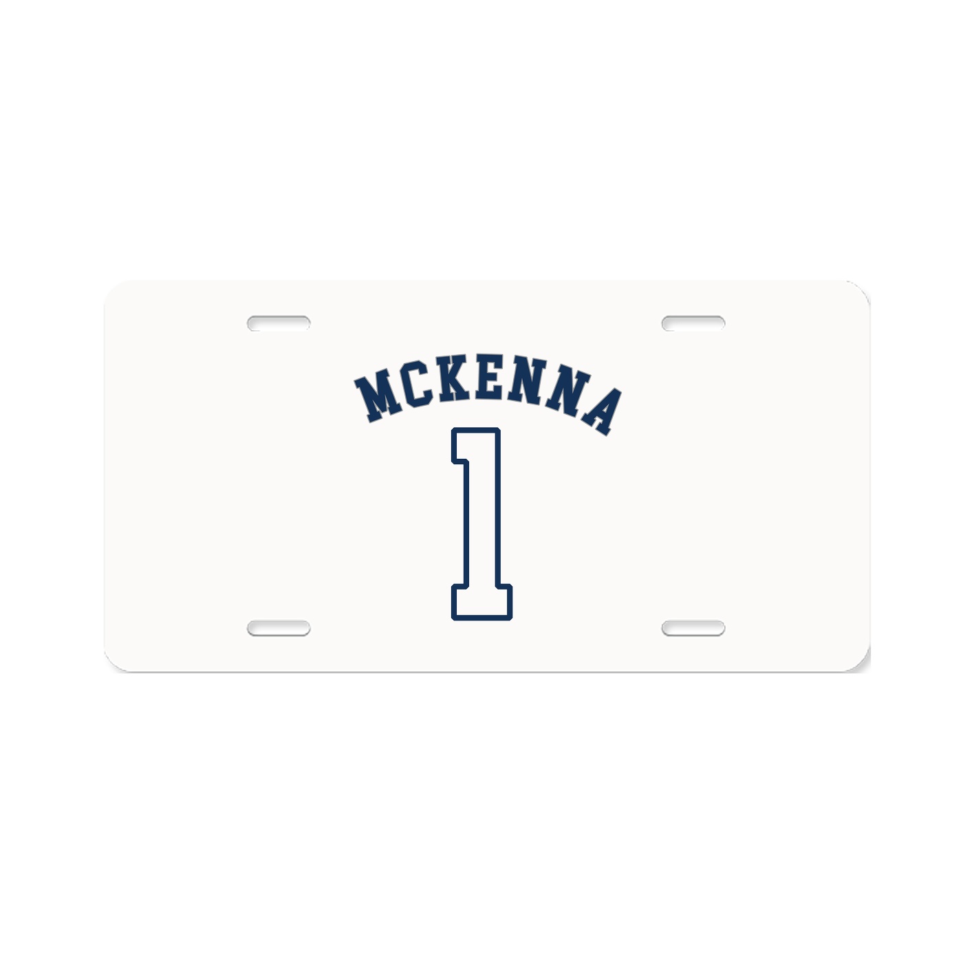 License Plate — Shirsey Arch in Classic