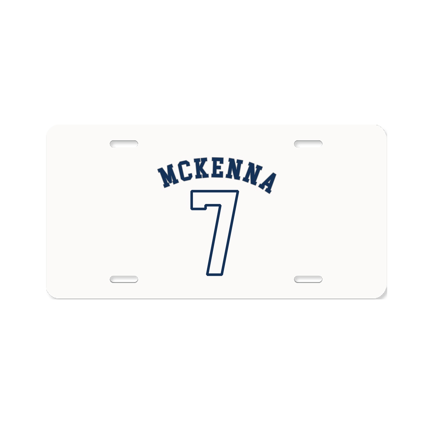 License Plate — Shirsey Arch in Classic