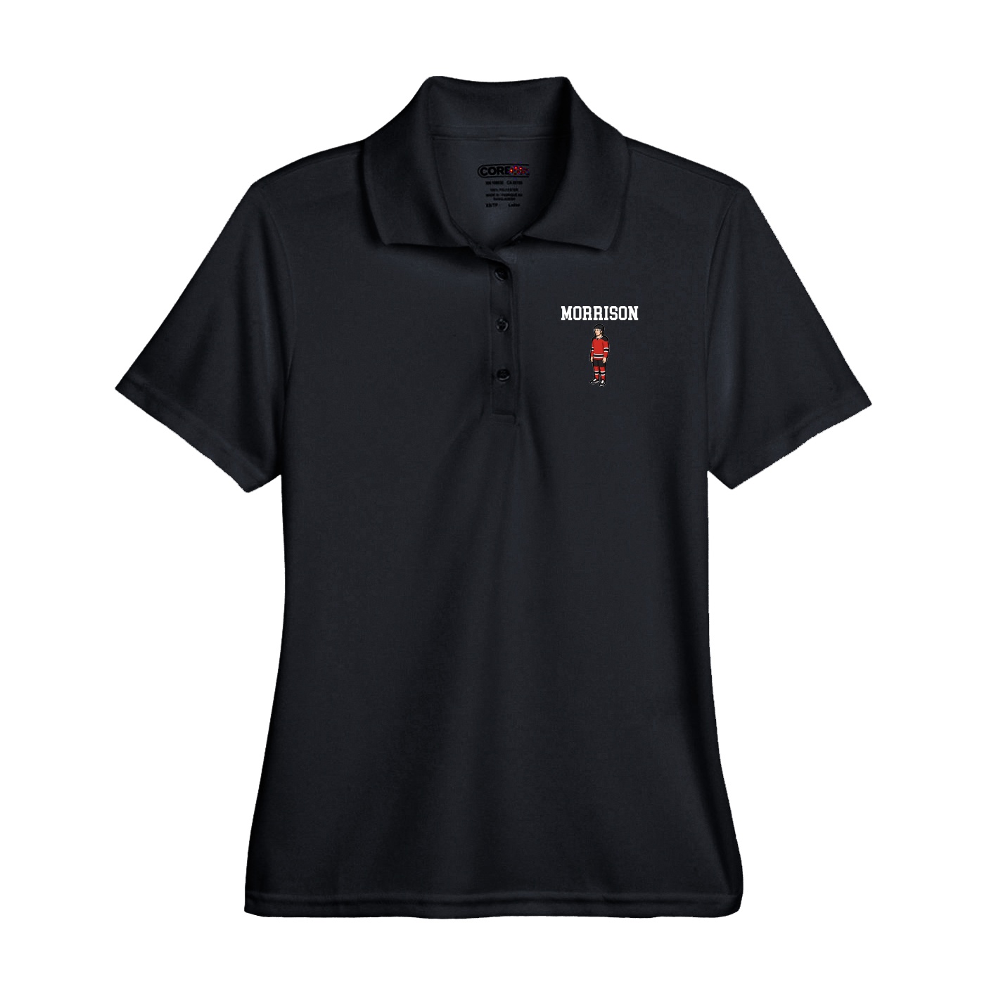 Performance Polo — Shirsey in Black