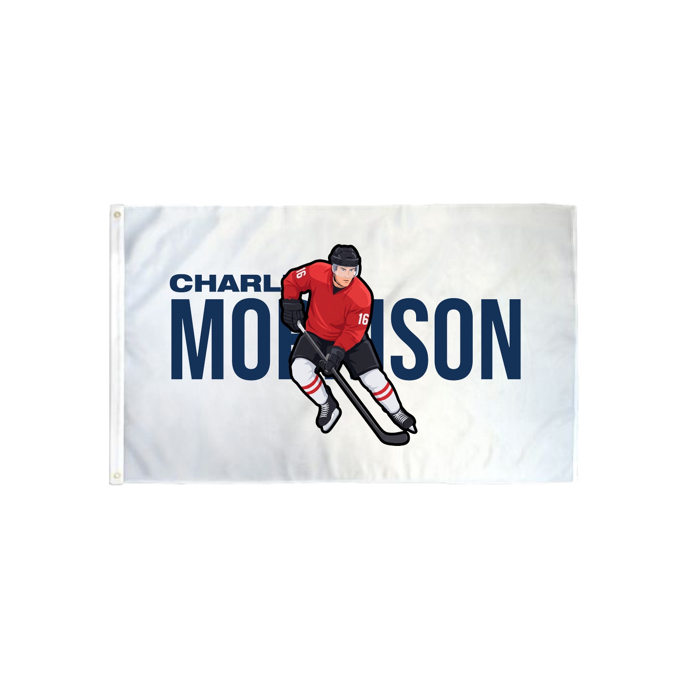 3x5 Flag — Player Name in Classic
