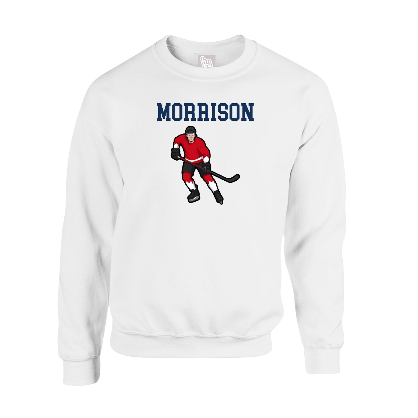 Fleece Crew — Shirsey in White