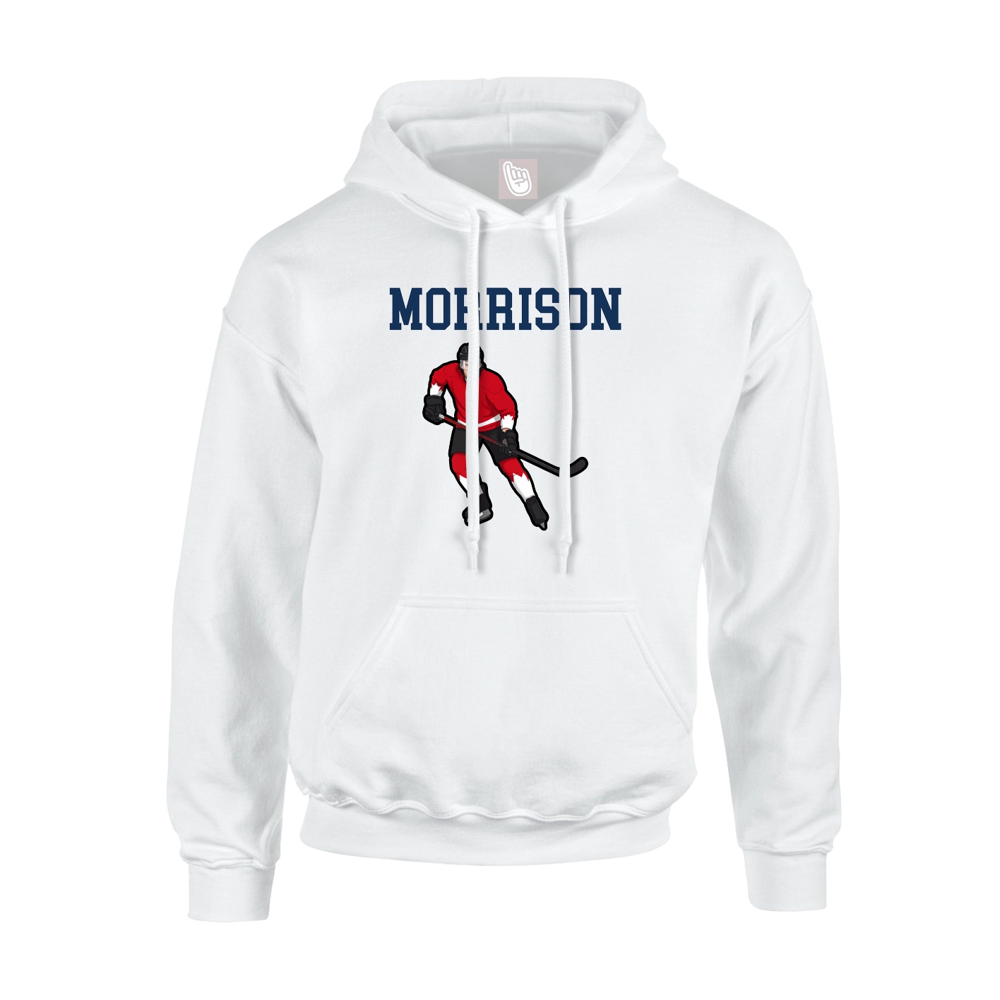 Youth Hoodie — Shirsey in White