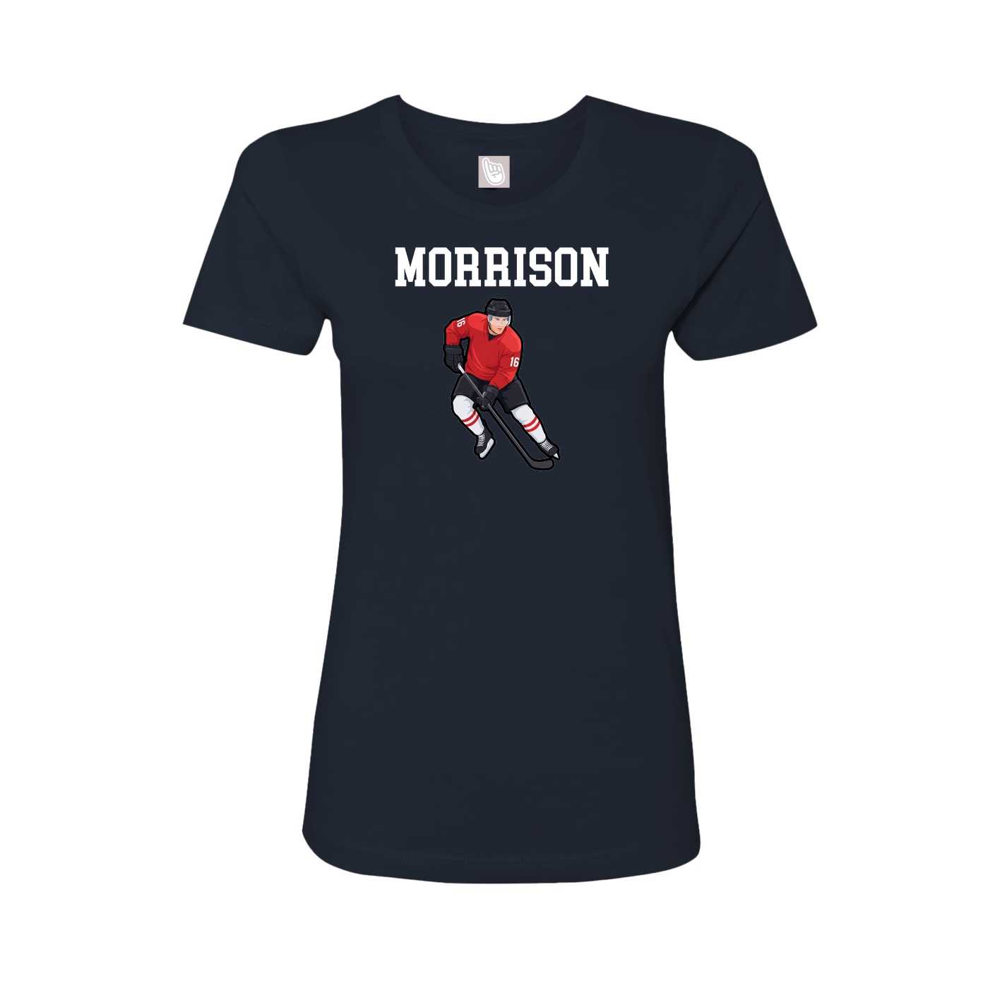 Fitted Women's Tee — Shirsey in Navy