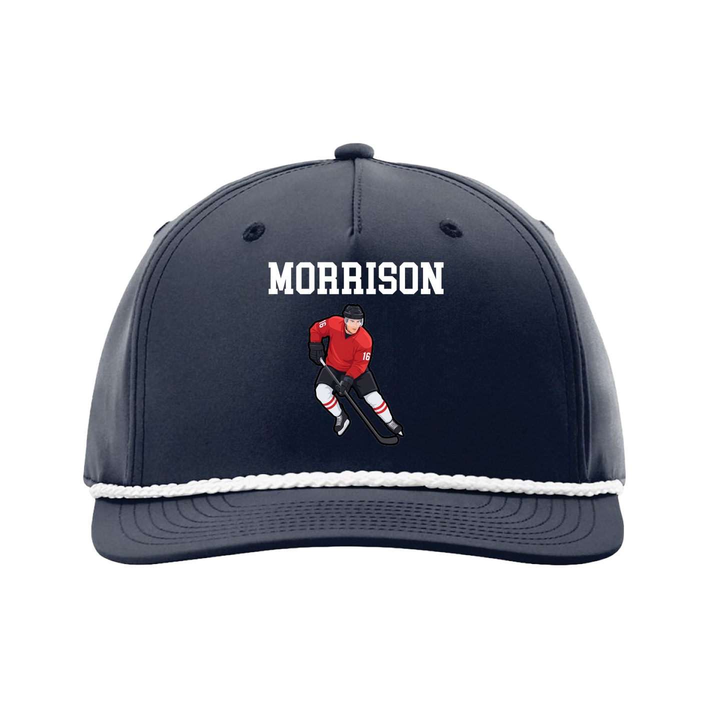 Five-Panel Classic Rope Cap — Shirsey in Navy