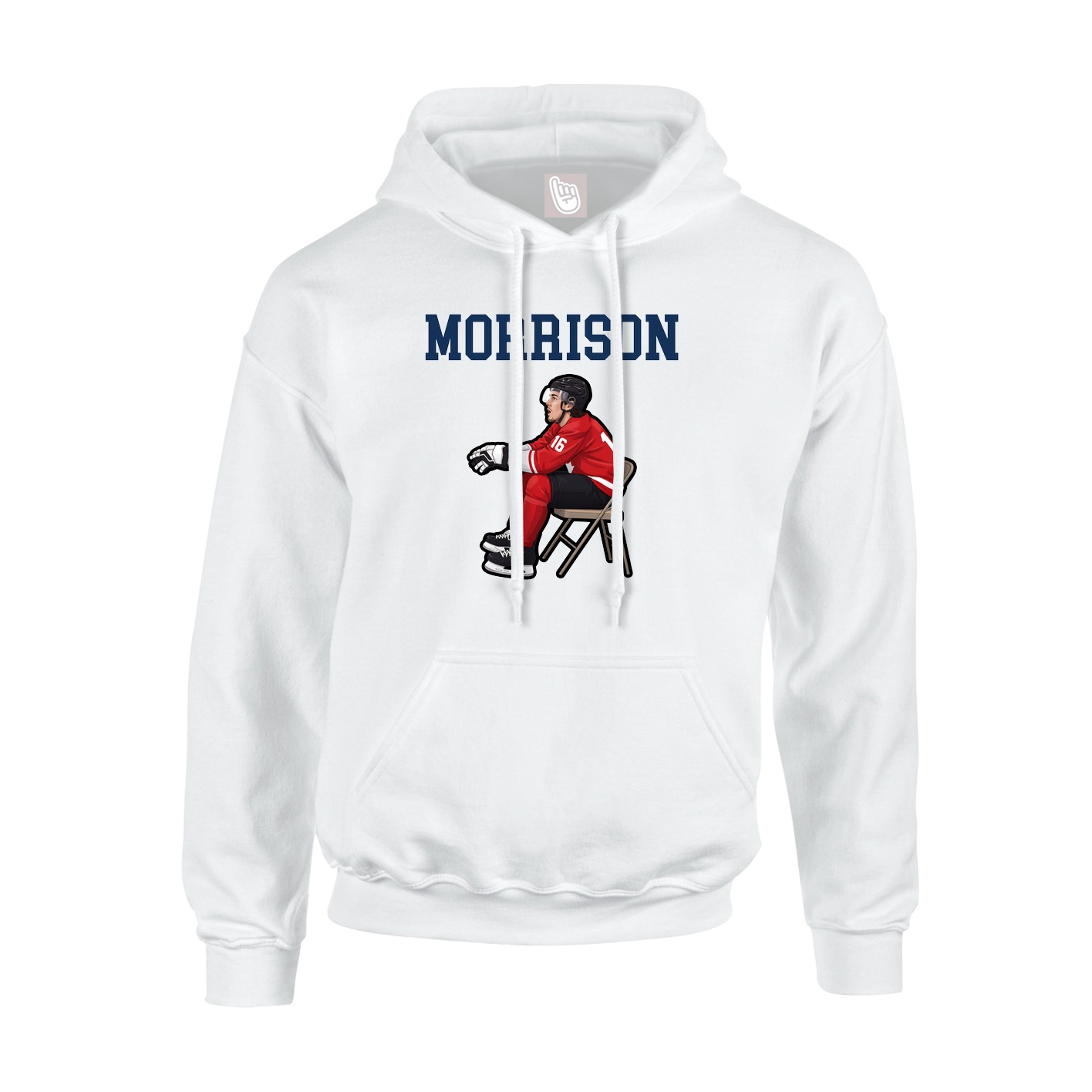 Youth Hoodie — Shirsey in White