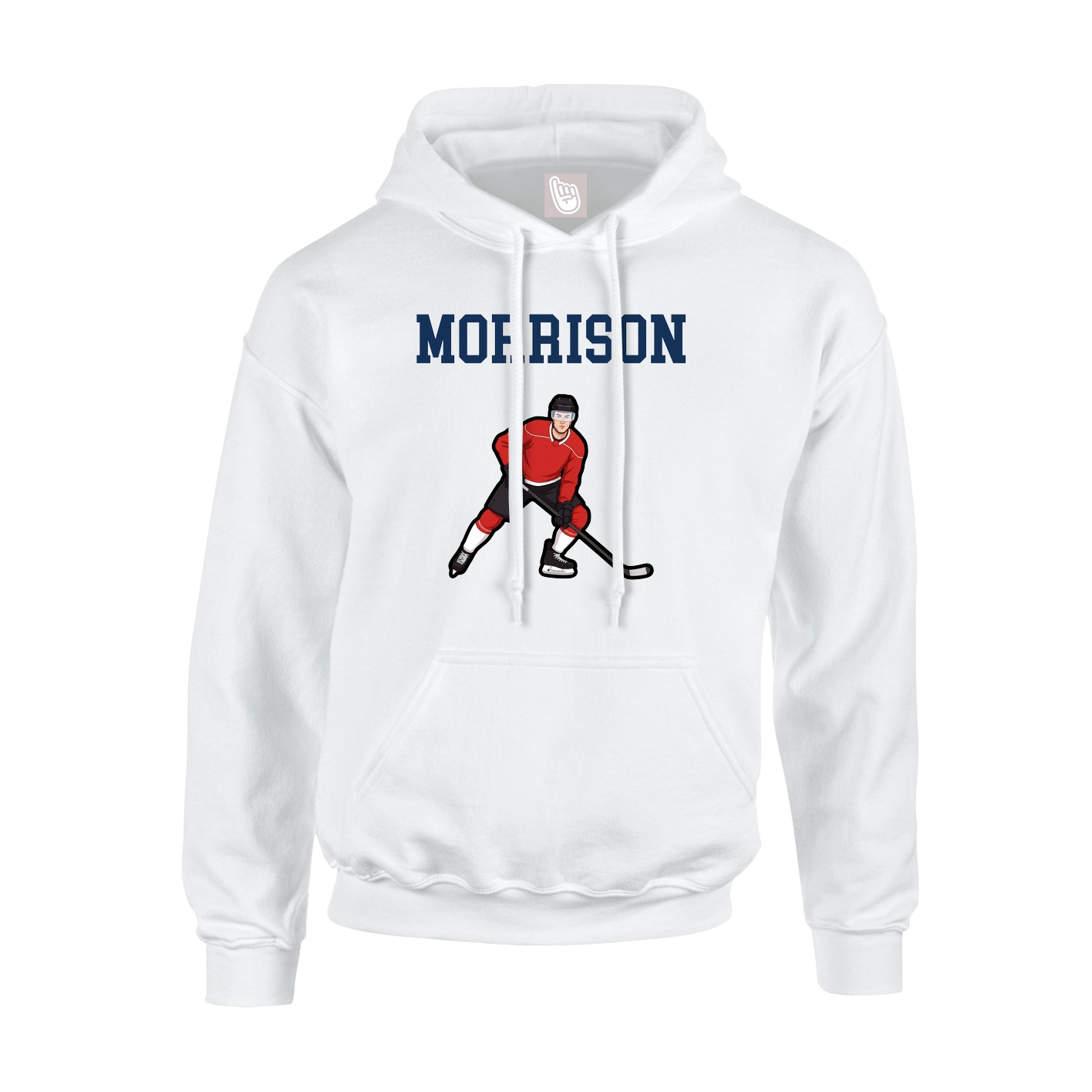 Hoodie — Shirsey in White