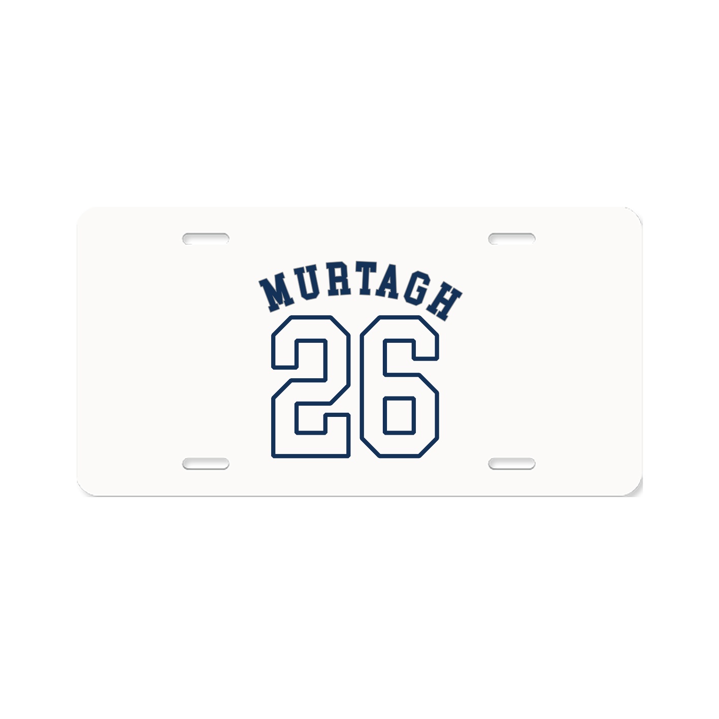 License Plate — Shirsey Arch in Classic