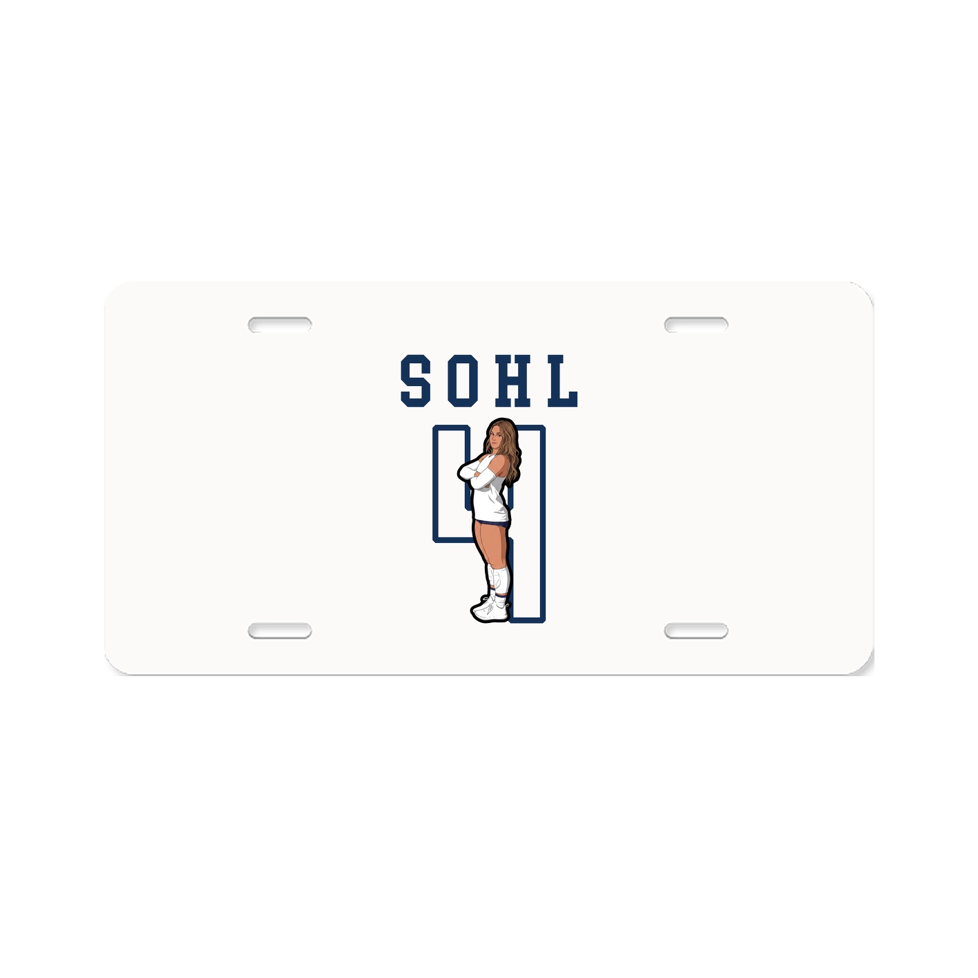 License Plate — Shirsey in Classic