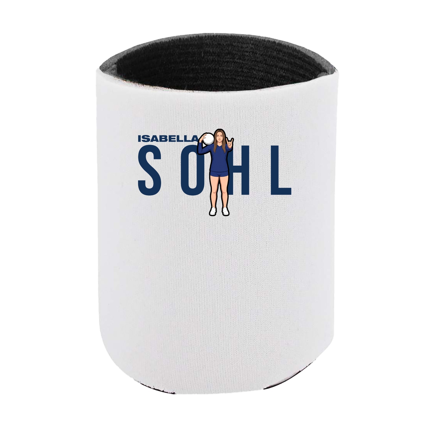 Can Holder — Player Name in White