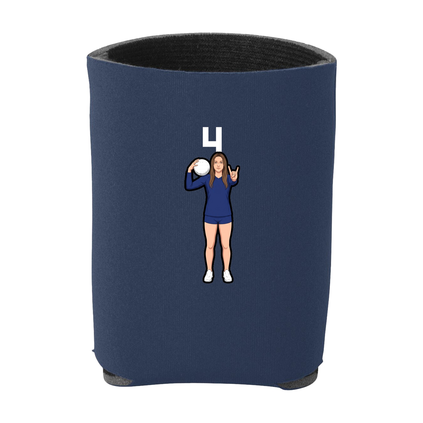 Can Holder — Number Top in Navy