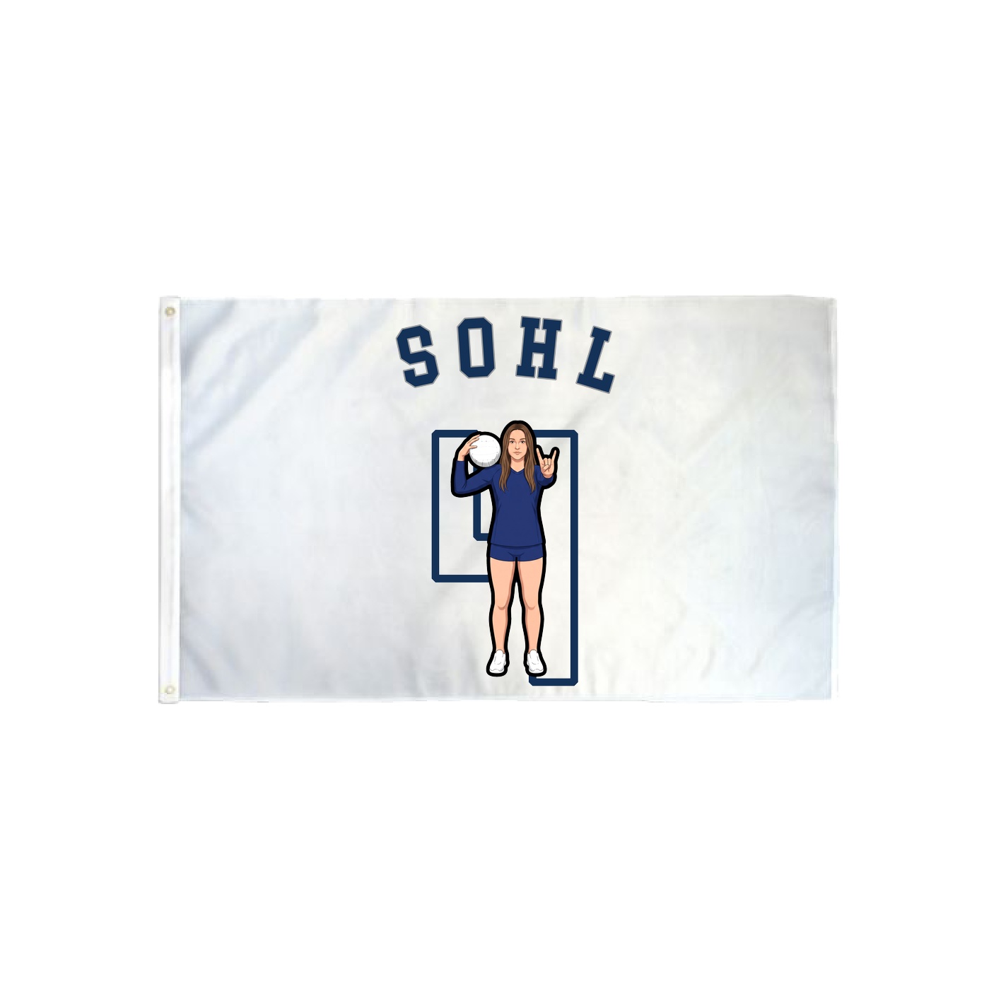3x5 Flag — Shirsey Arch in Classic