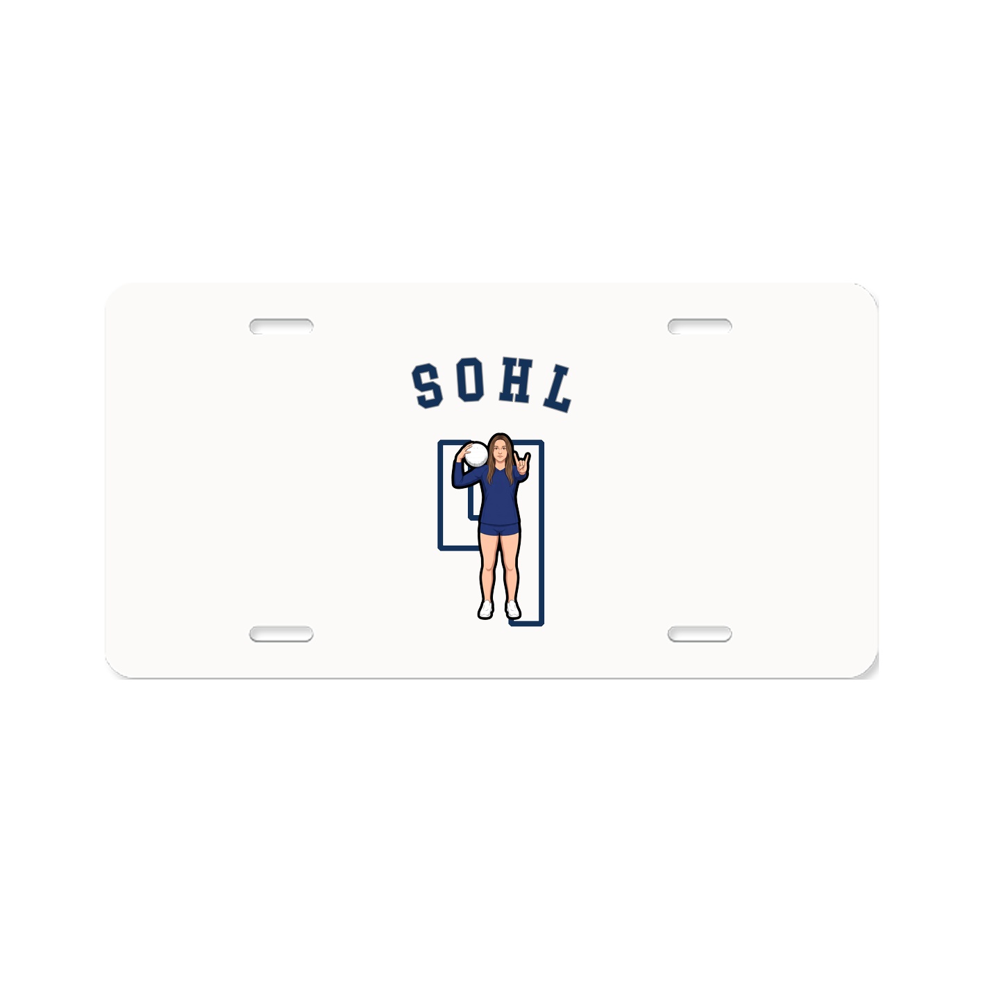 License Plate — Shirsey Arch in Classic