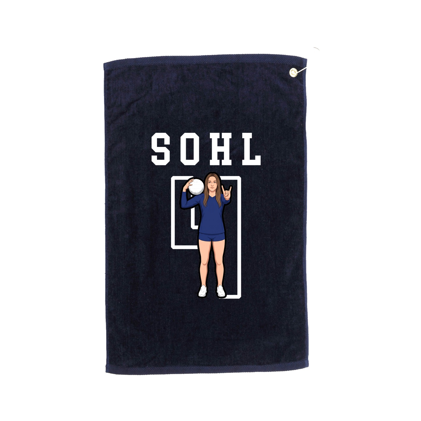 Golf Towel — Shirsey in Navy