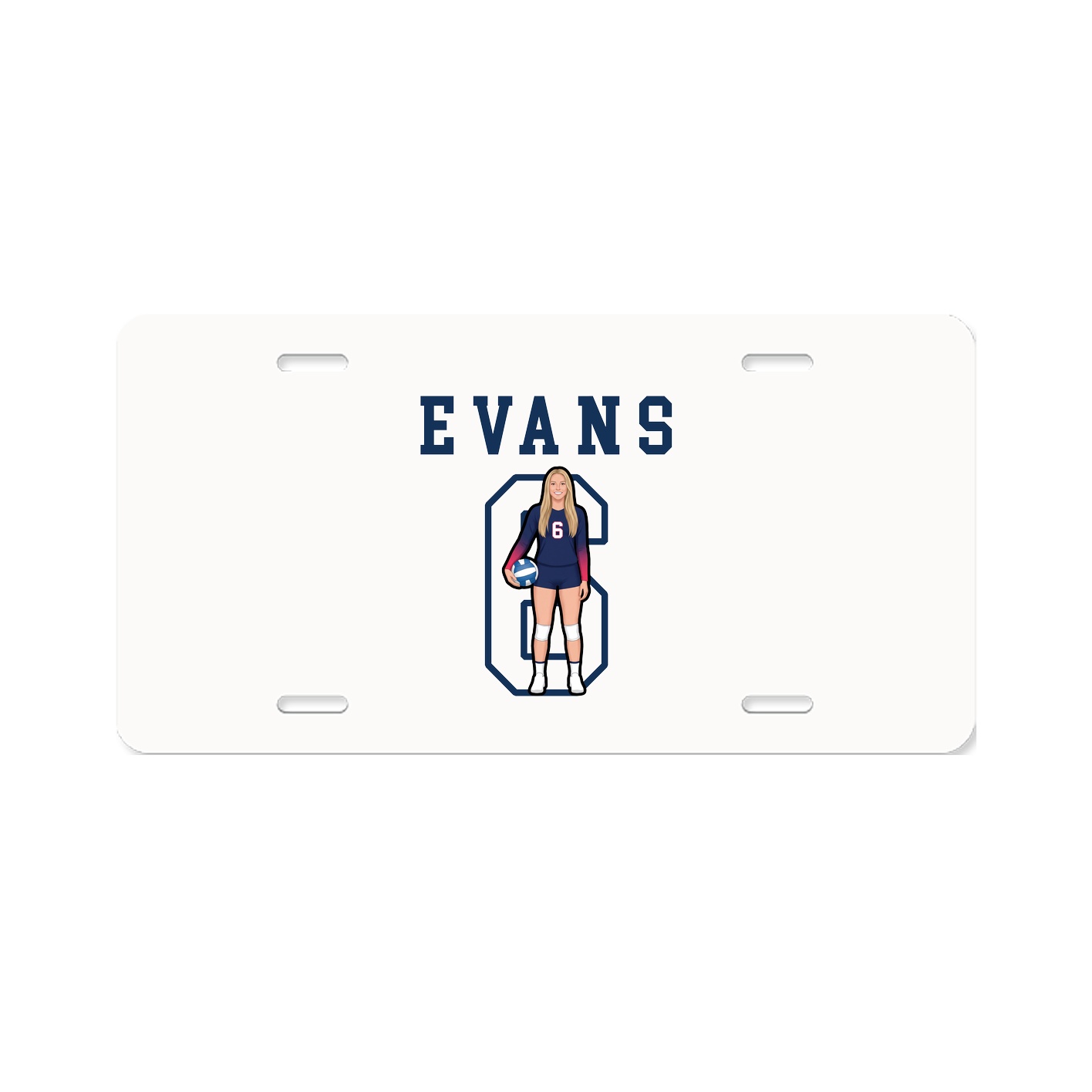 License Plate — Shirsey in Classic