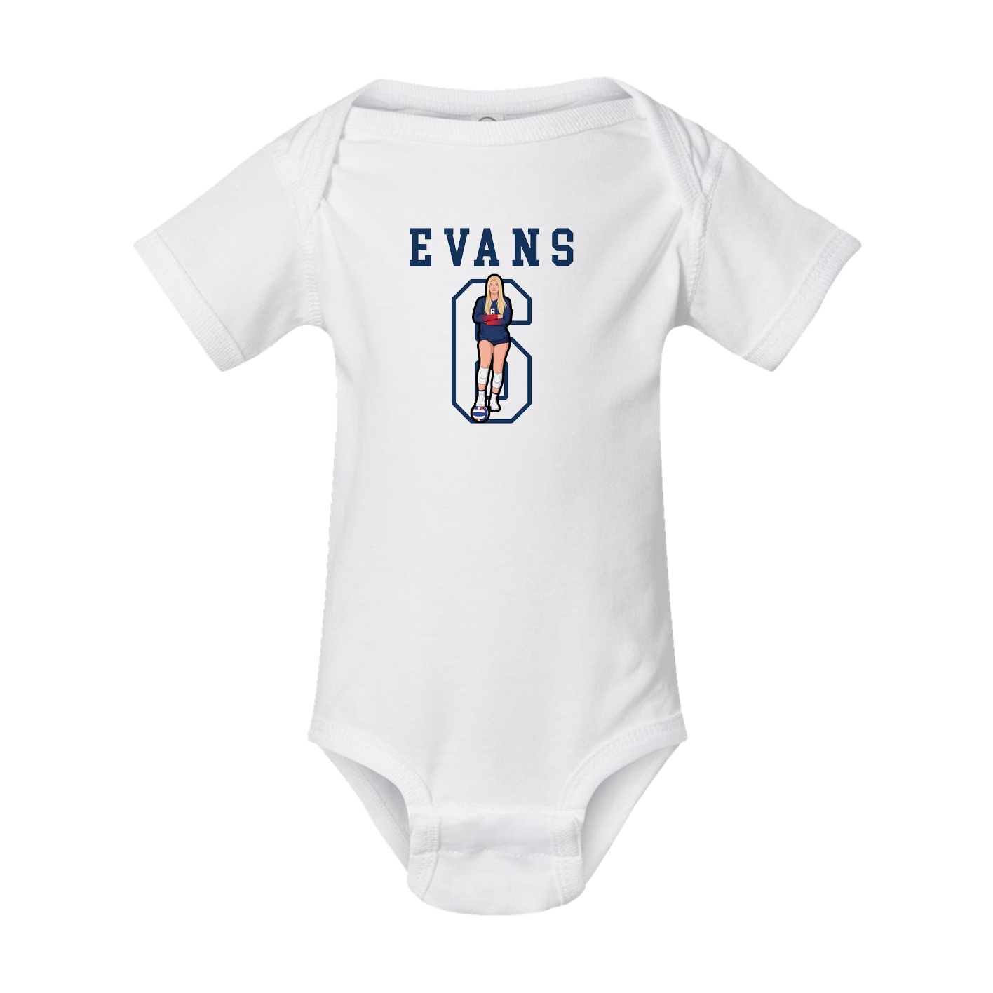 Baby Onesie — Shirsey in White