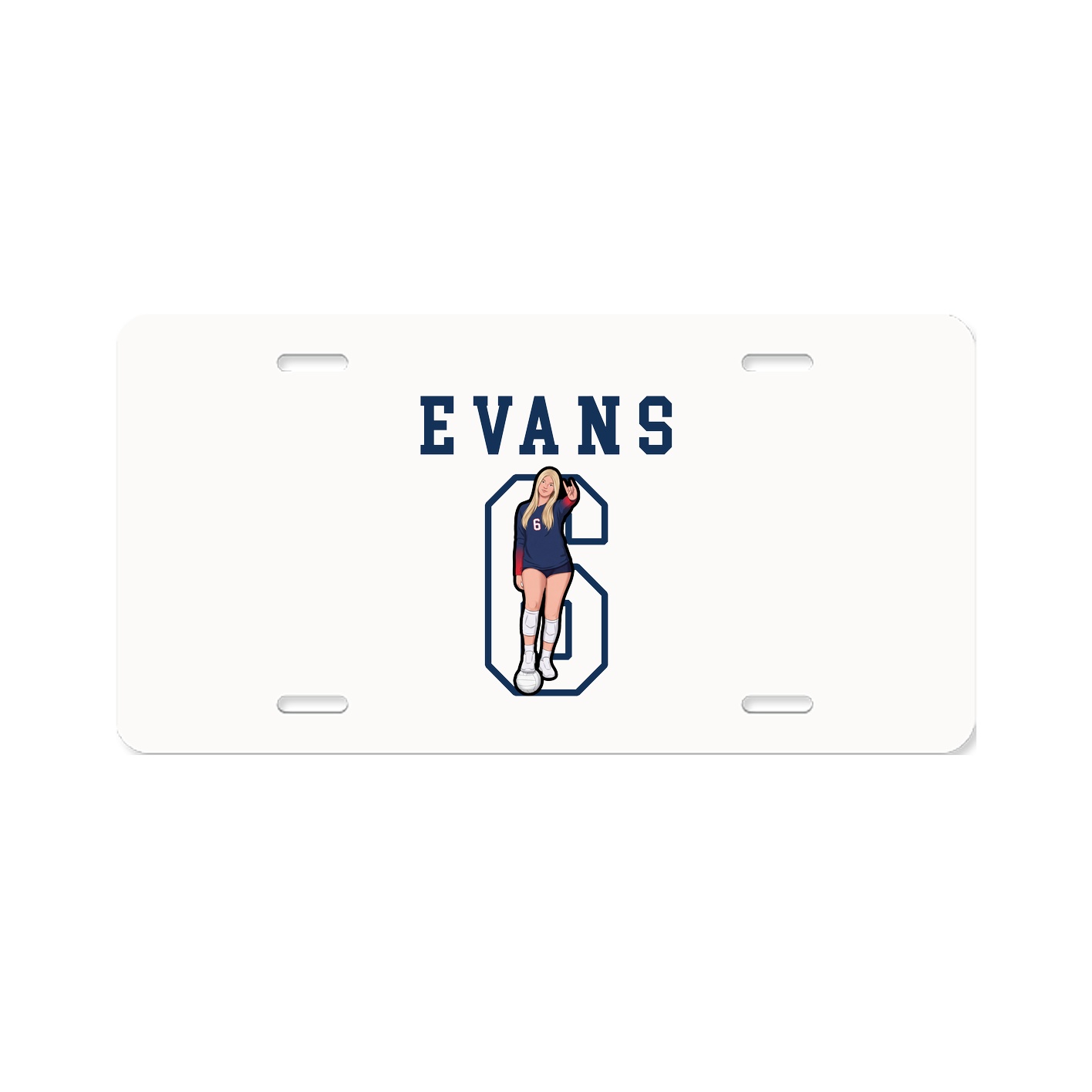 License Plate — Shirsey in Classic