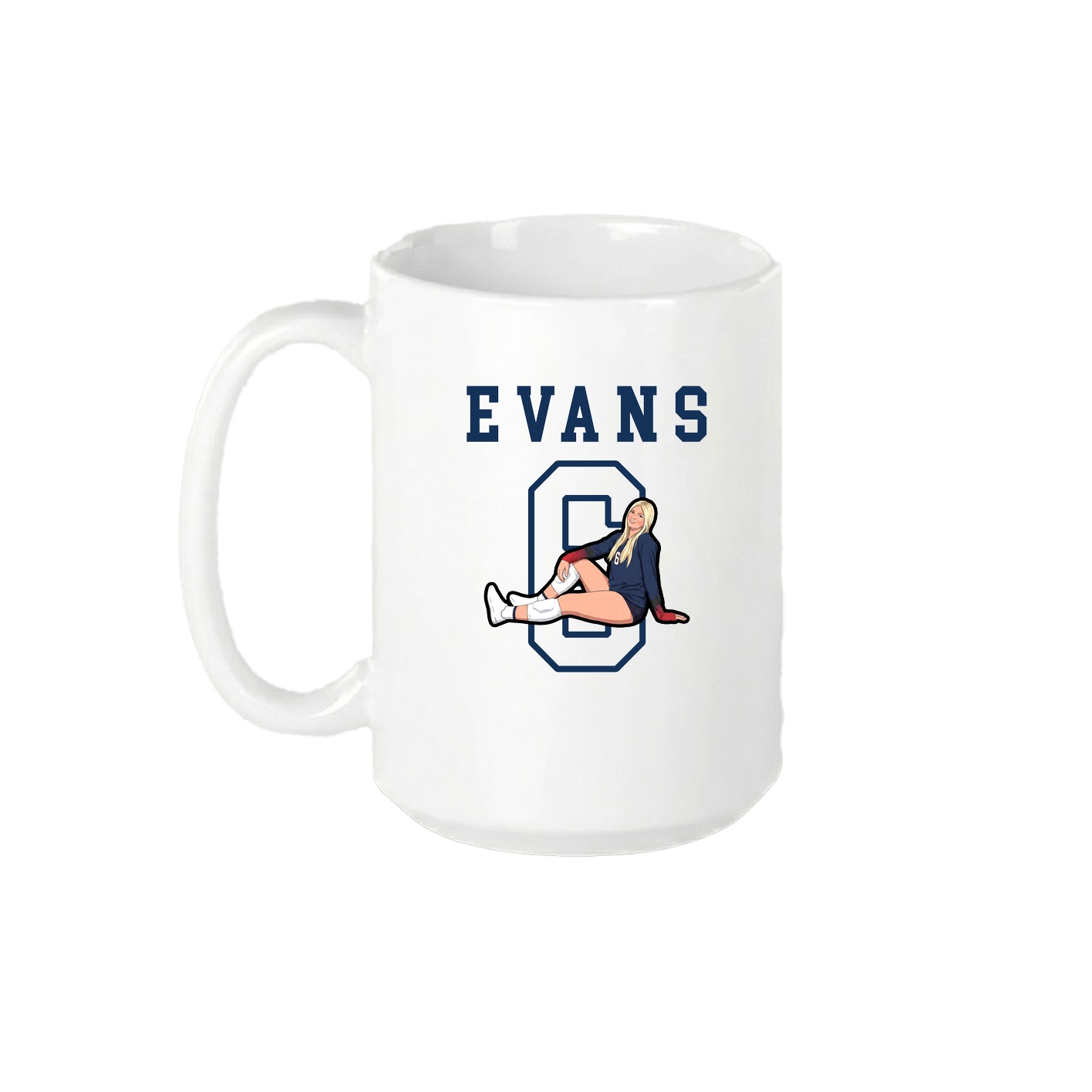 15oz Coffee Mug — Shirsey in White