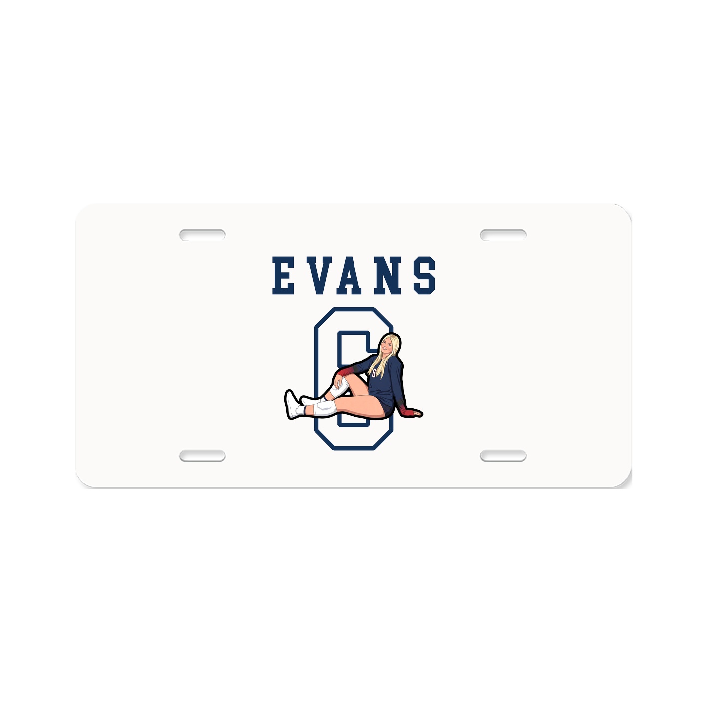 License Plate — Shirsey in Classic