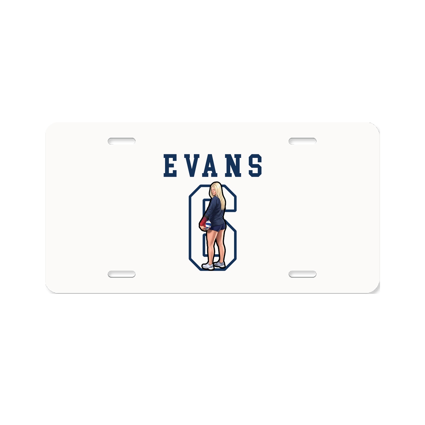 License Plate — Shirsey in Classic