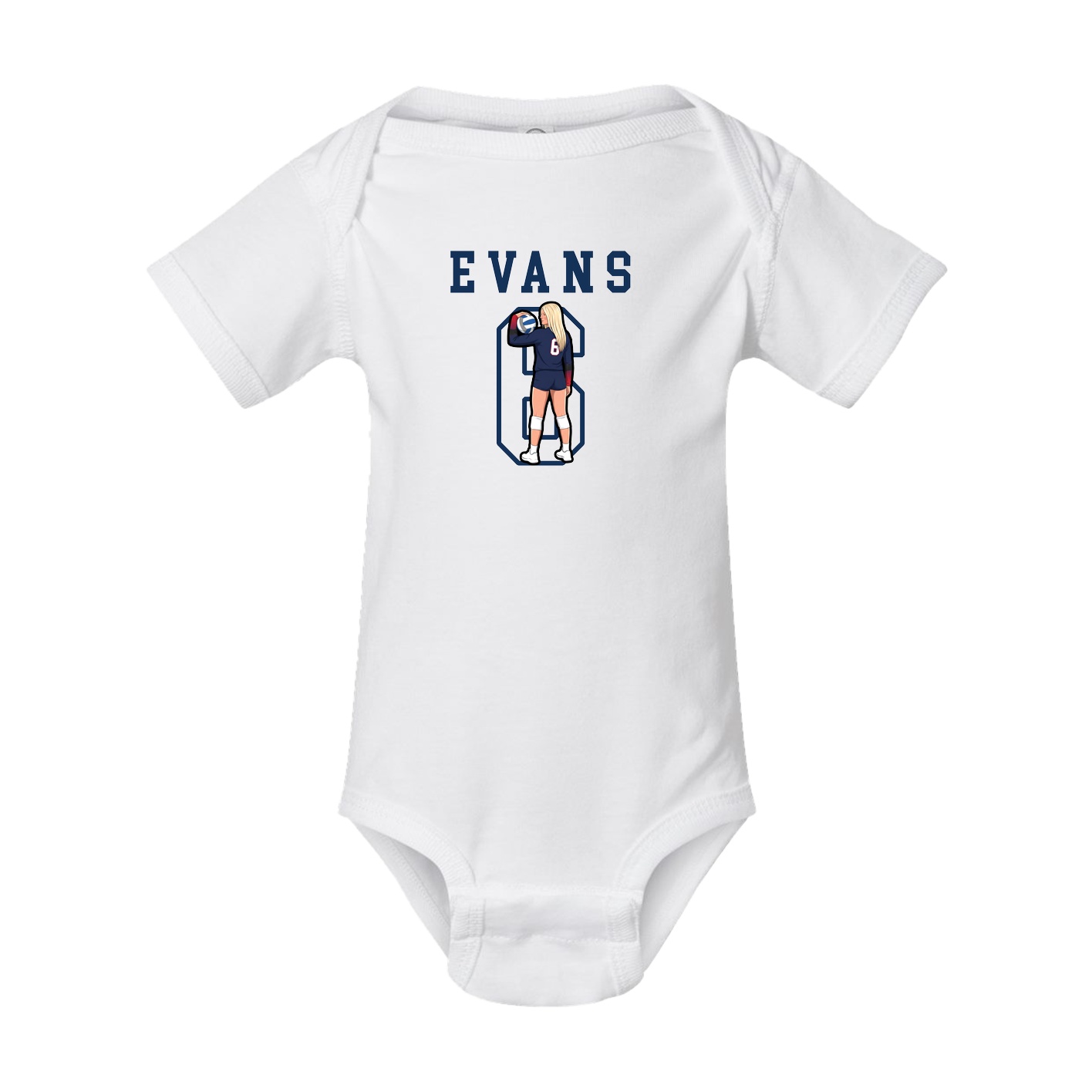 Baby Onesie — Shirsey in White