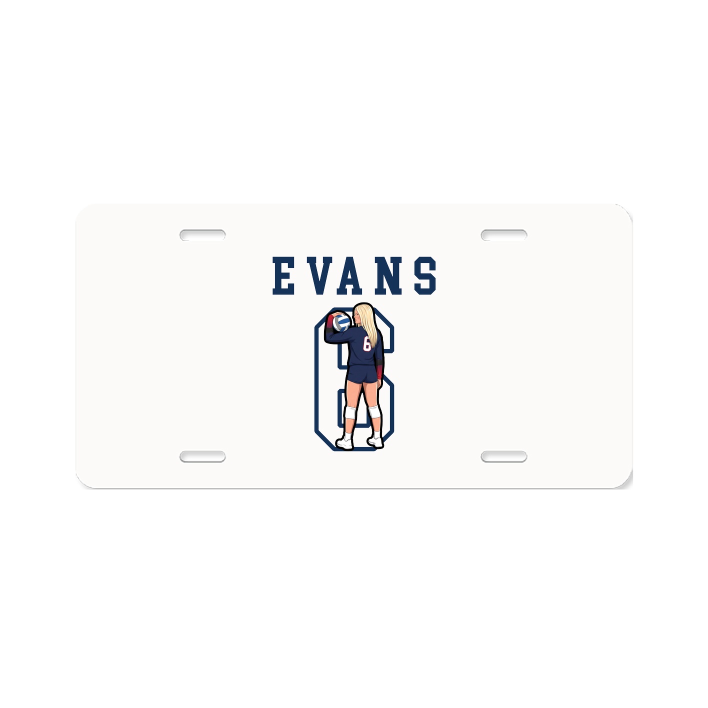 License Plate — Shirsey in Classic